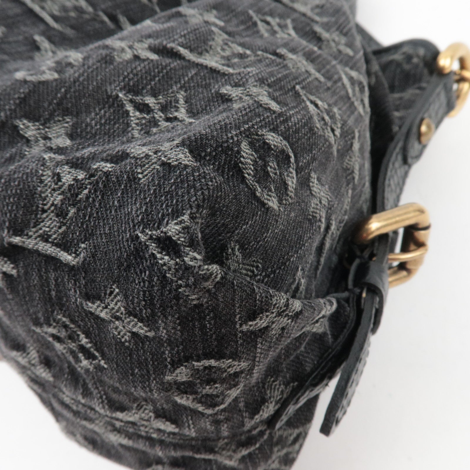 Louis Vuitton Monogram Denim Neo Cabby MM Noir M95351