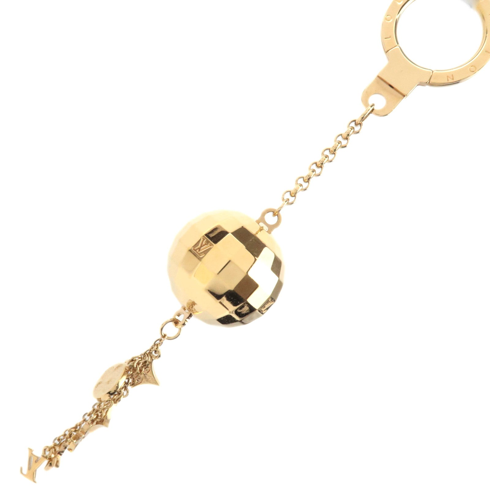 Louis Vuitton Porte Cles Glitter Mirror Ball Bag Charm M6537986415