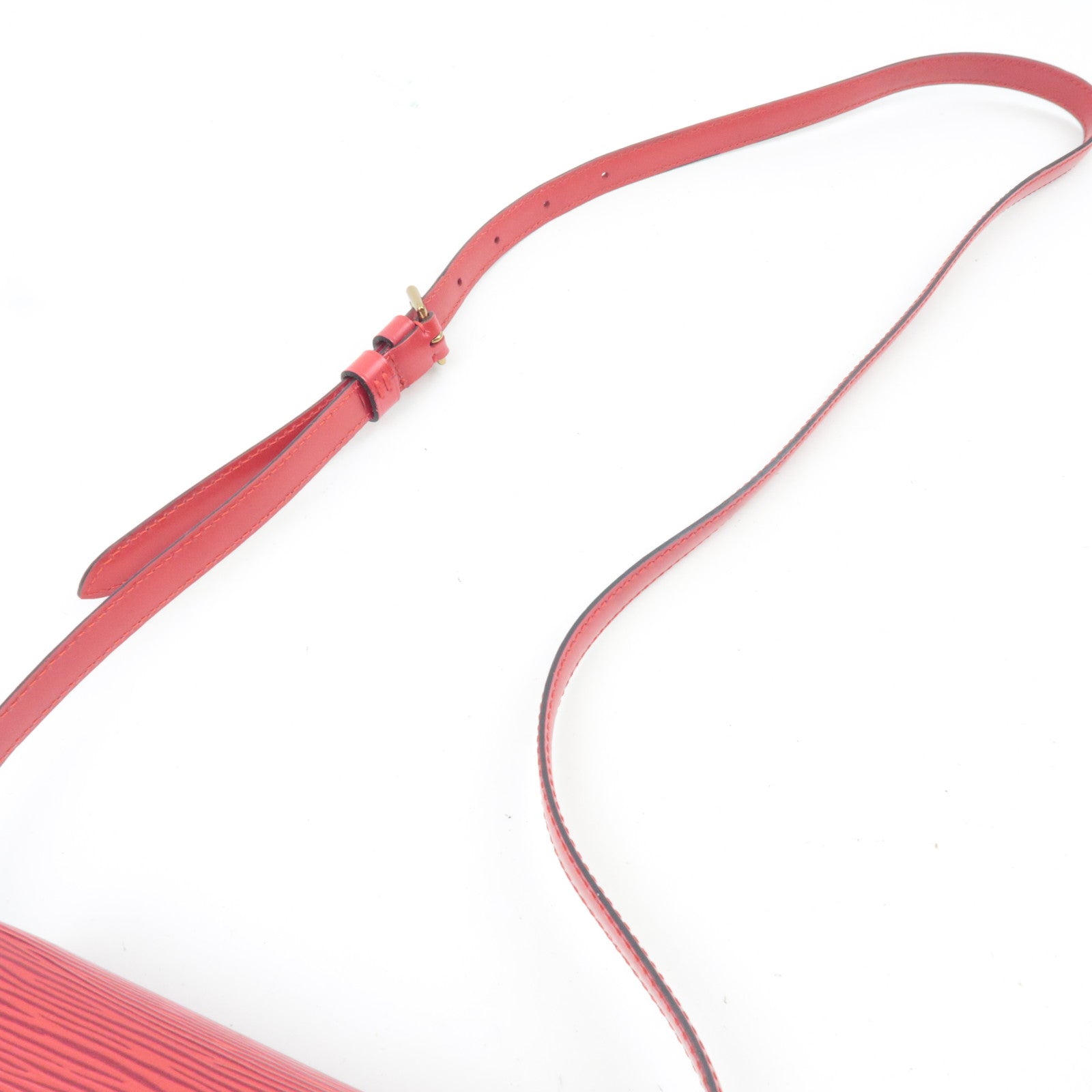 Louis Vuitton Epi Mini Saint Cloud Shoulder Bag Castilian Red M52217