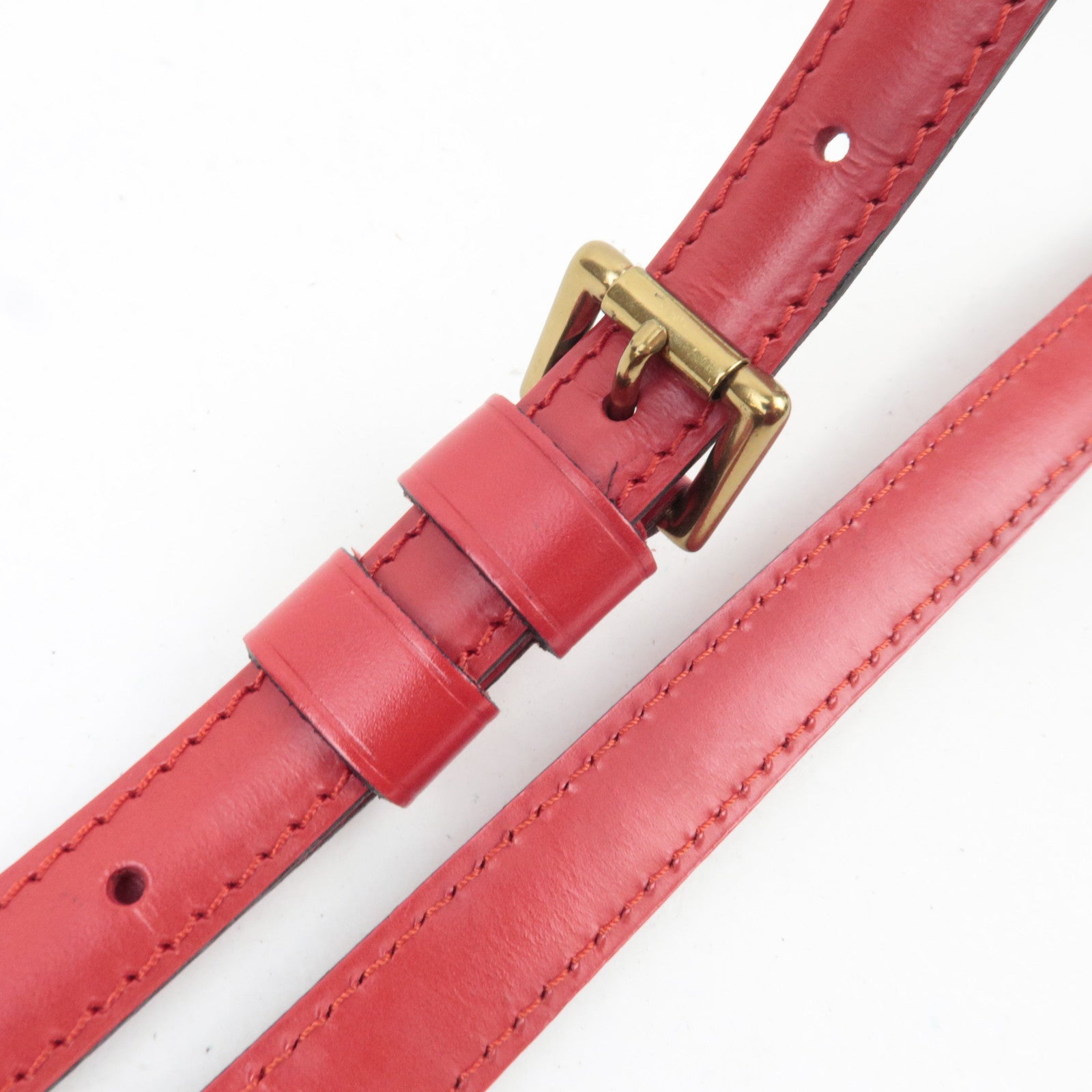 Louis Vuitton Epi Mini Saint Cloud Shoulder Bag Castilian Red M52217