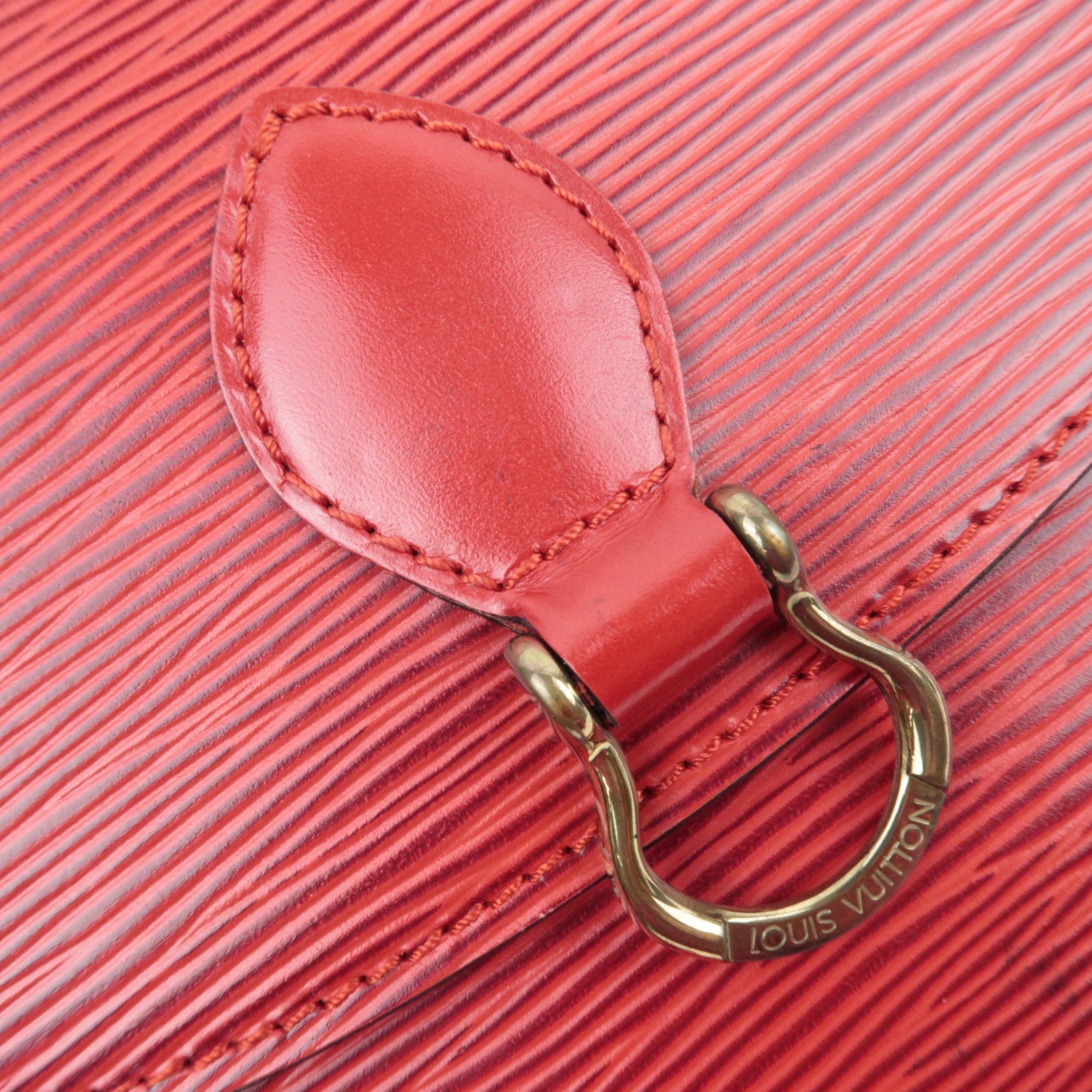 Louis Vuitton Epi Mini Saint Cloud Shoulder Bag Castilian Red M52217