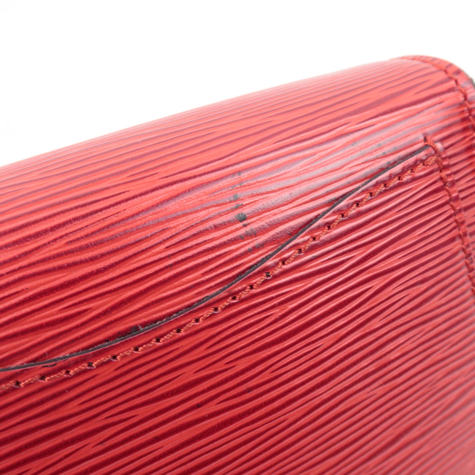 Louis Vuitton Epi Mini Saint Cloud Shoulder Bag Castilian Red M52217