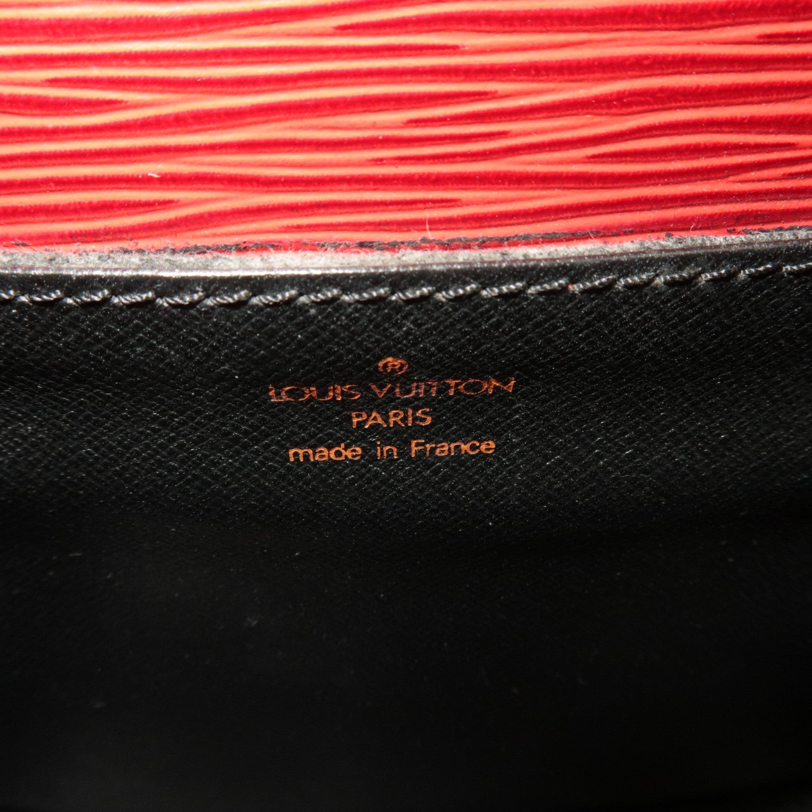 Louis Vuitton Epi Mini Saint Cloud Shoulder Bag Castilian Red M52217