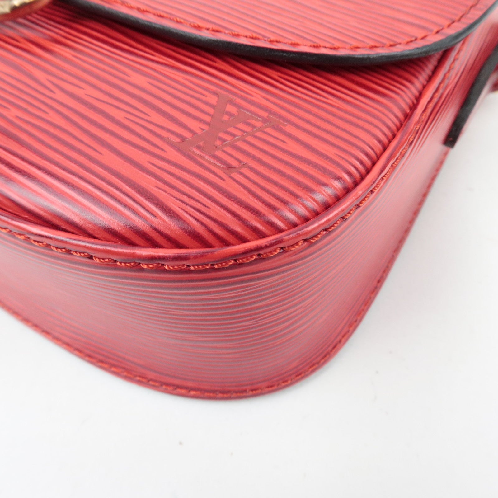 Louis Vuitton Epi Mini Saint Cloud Shoulder Bag Castilian Red M52217