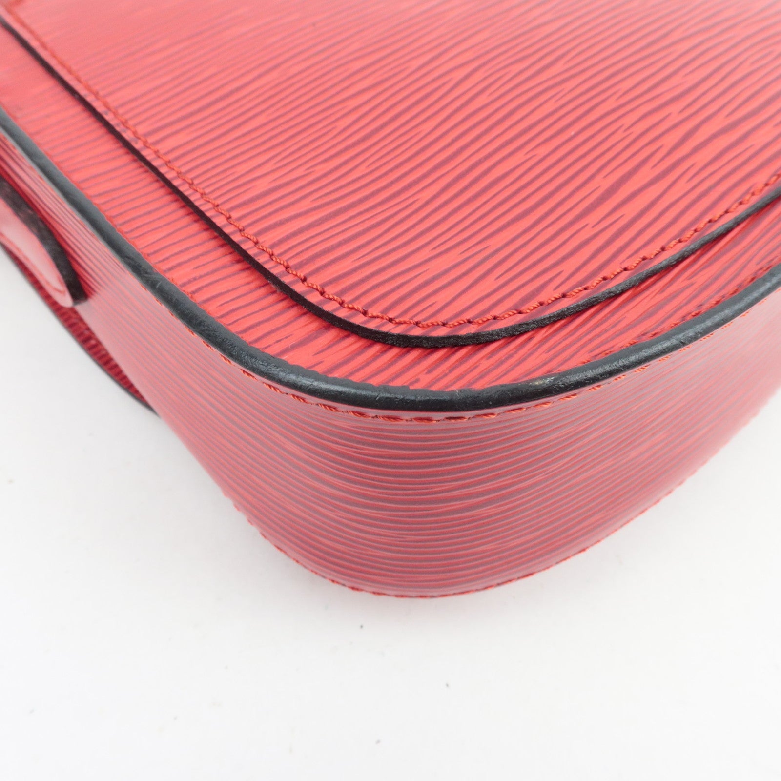 Louis Vuitton Epi Mini Saint Cloud Shoulder Bag Castilian Red M52217