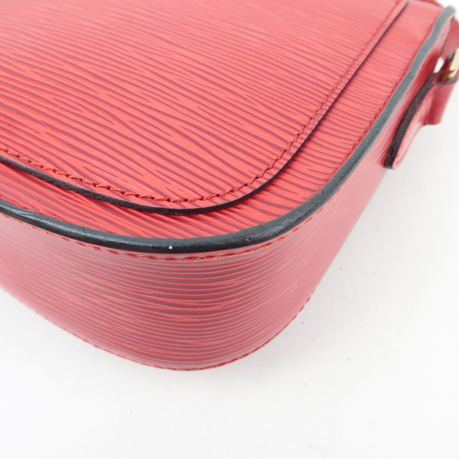 Louis Vuitton Epi Mini Saint Cloud Shoulder Bag Castilian Red M52217