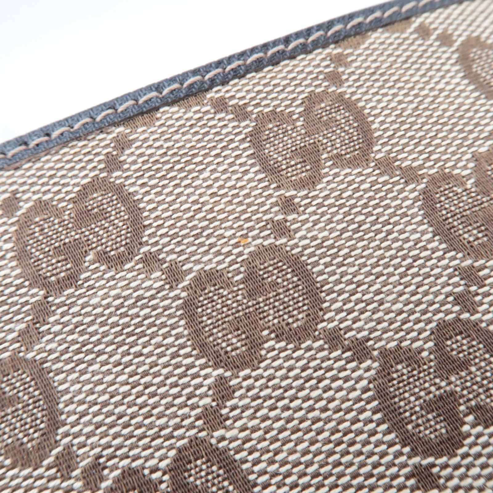 GUCCI Bifold Wallet GG Canvas Leather Beige Brown 04862