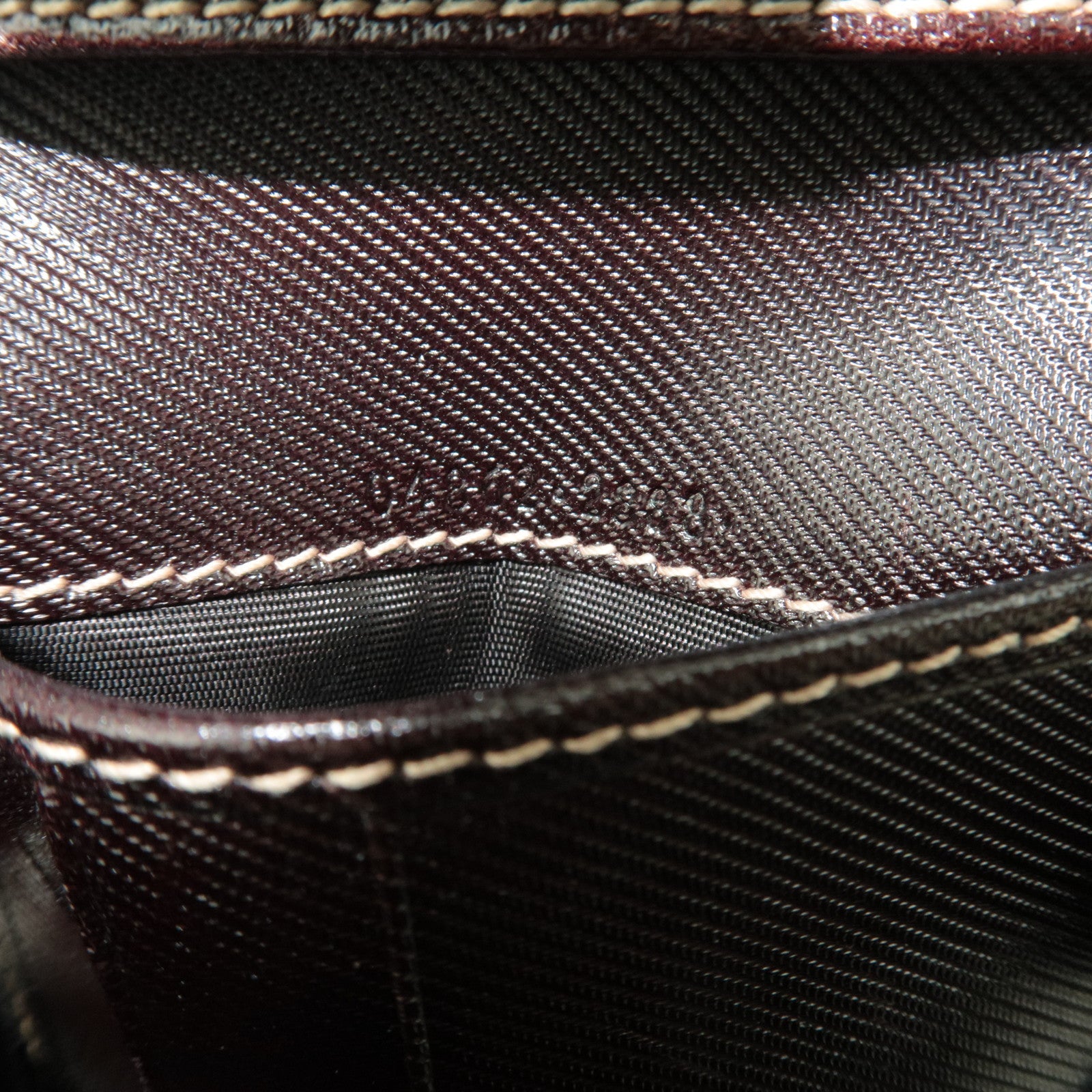 GUCCI Bifold Wallet GG Canvas Leather Beige Brown 04862