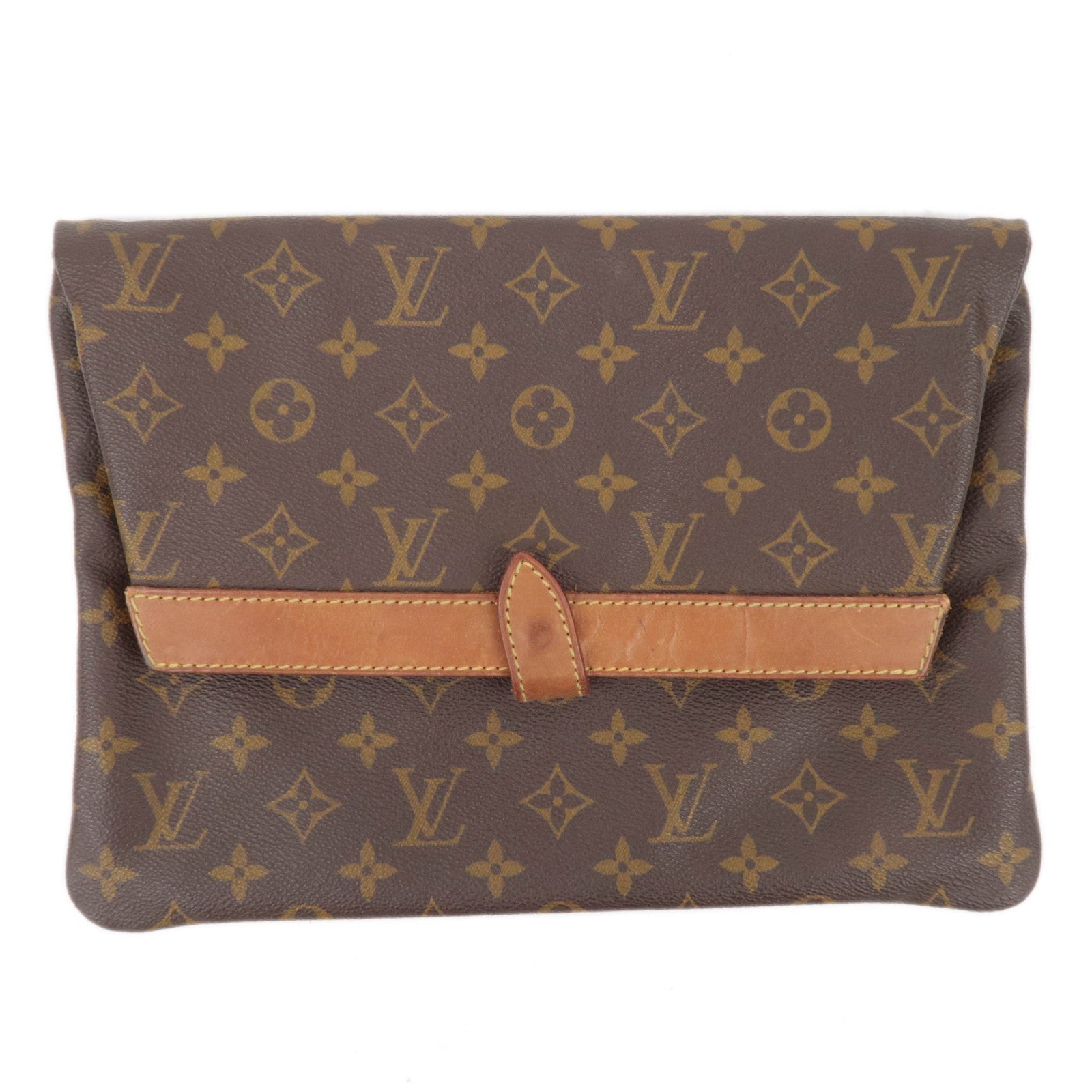 Louis Vuitton Monogram Pochette Pliante Clutch Bag M51805 86482