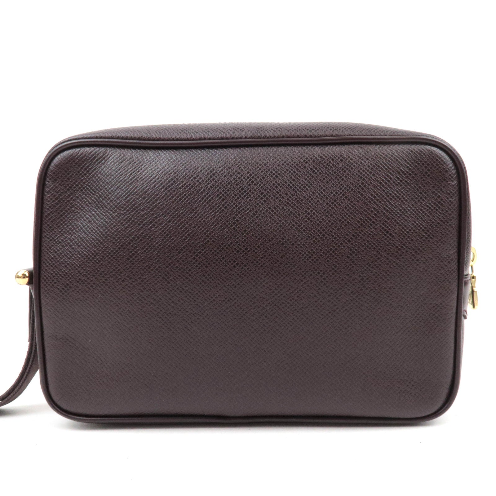 Louis Vuitton Taiga Kaluga Clutch Bag Akaju M30816