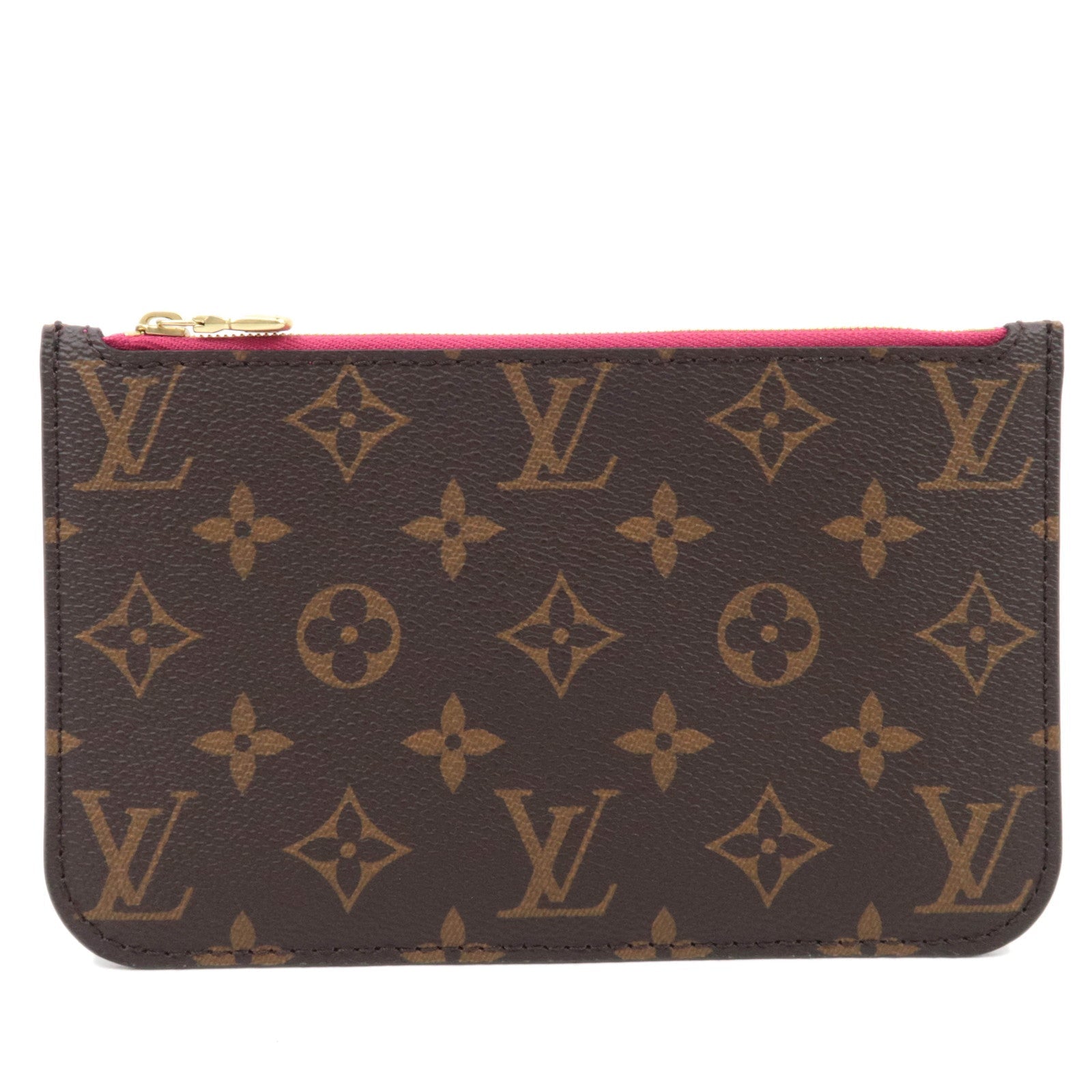 Louis Vuitton Monogram Pouch for Neverfull PM Fuchsia86520