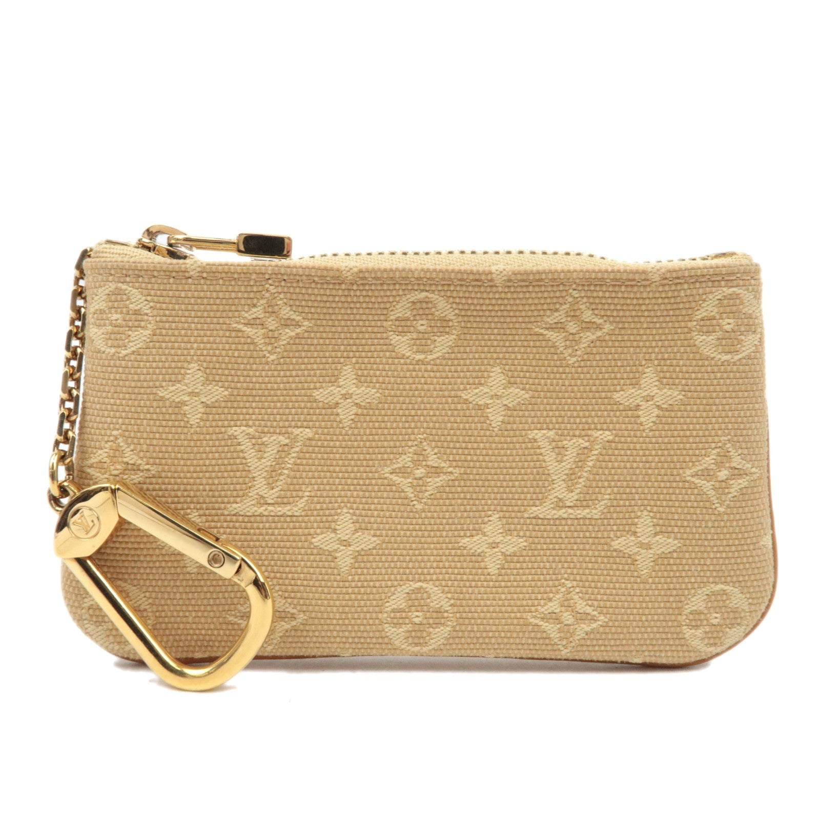 Louis Vuitton Monogram Mini Pochette Cles Coin Case Beige M9243886527