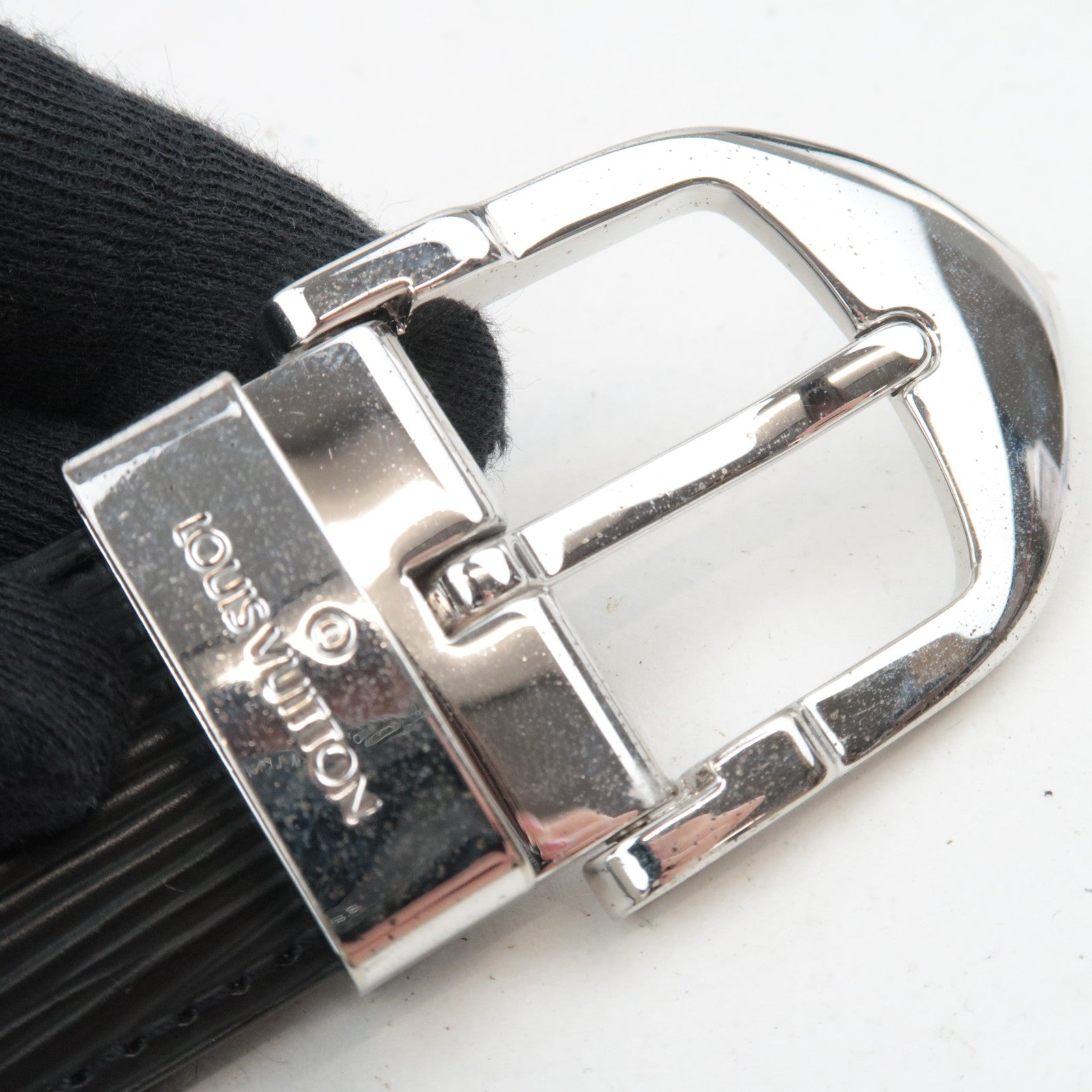 Louis Vuitton Epi Ceinture Classic Belt Noir M6833