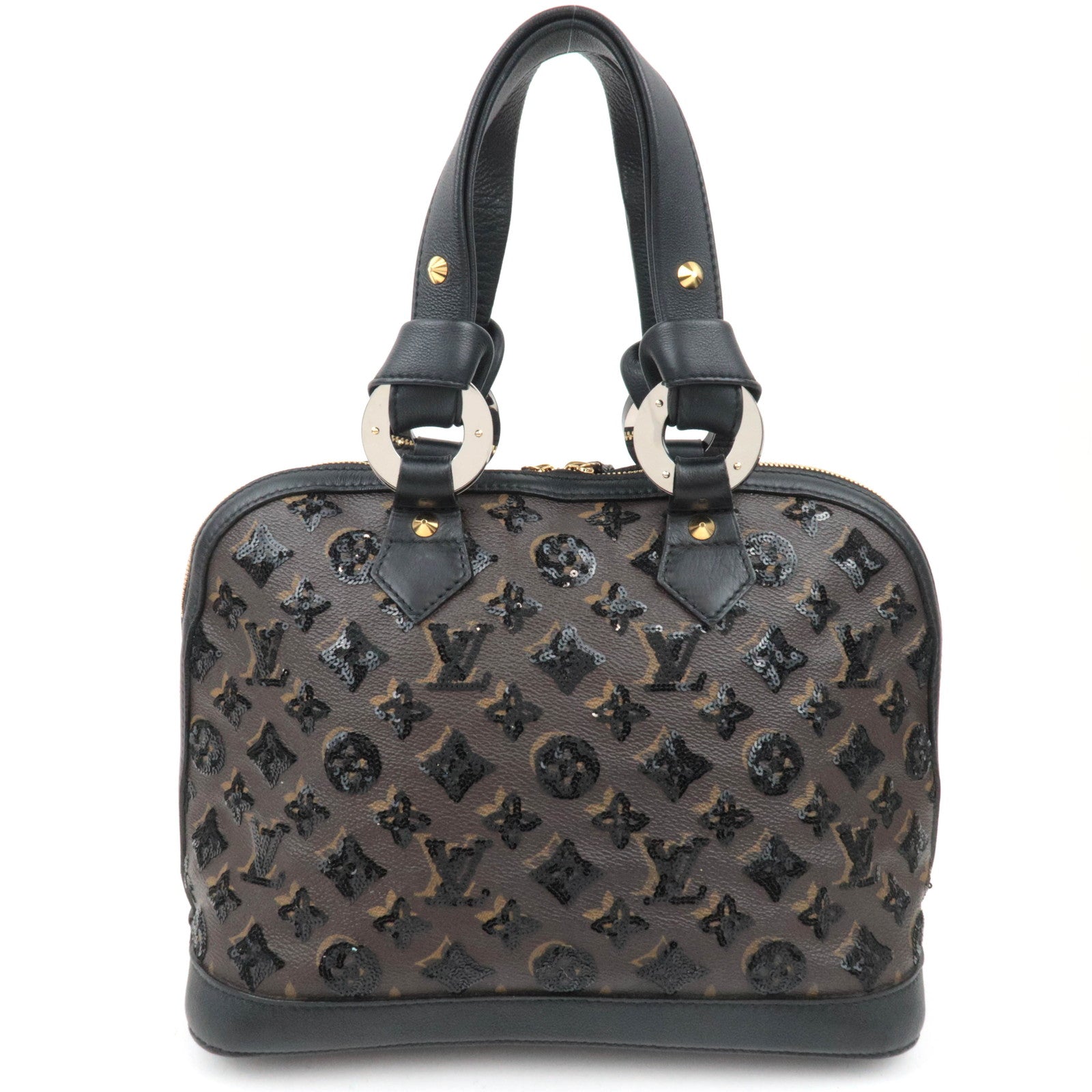 Louis Vuitton Monogram Eclipse Alma Handbag Noir M40246