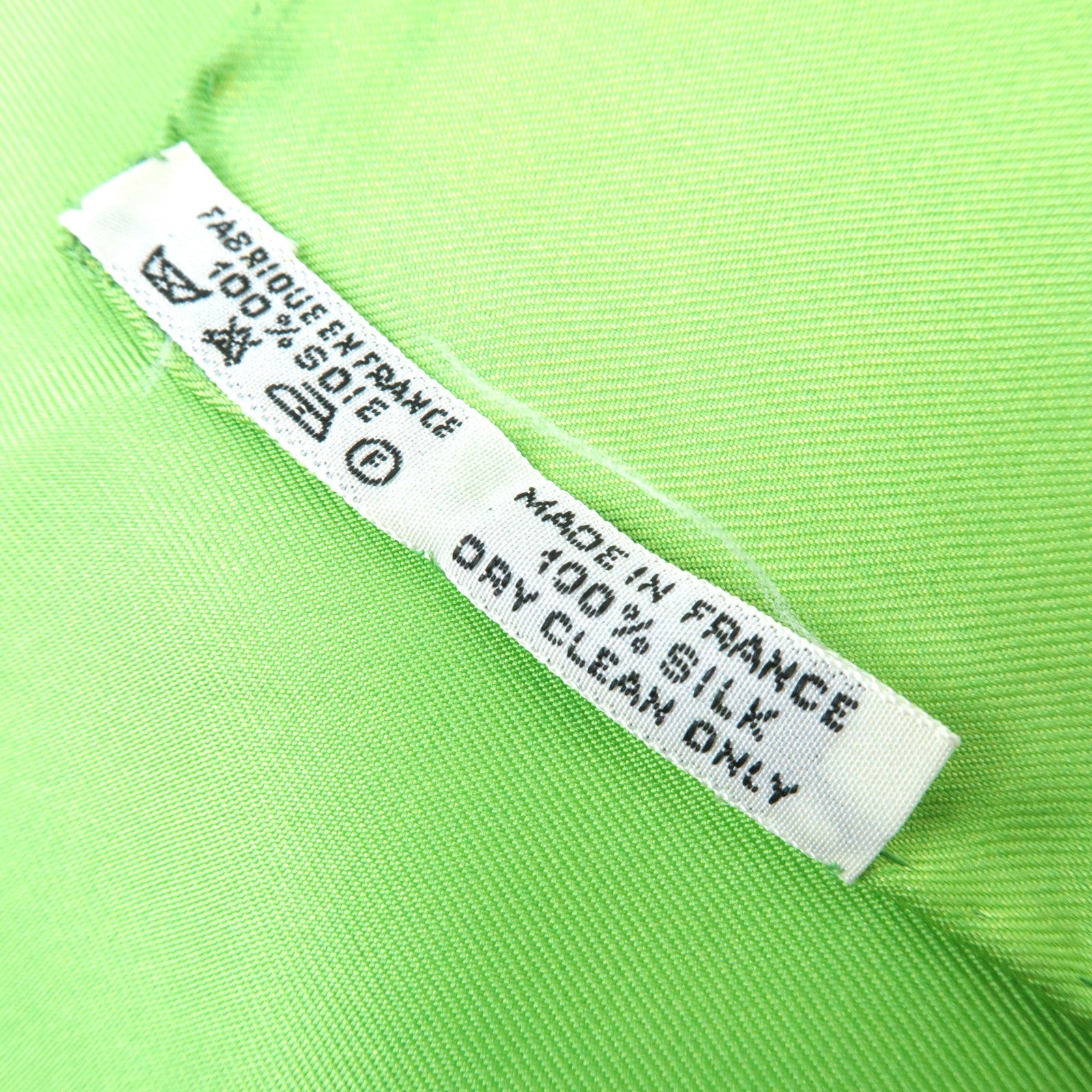 Hermes Carre 90 Scarf LIBERTE EGALITE FRATERNITE REPUBLIQUE FRANCAISE 1789 100% Silk Green