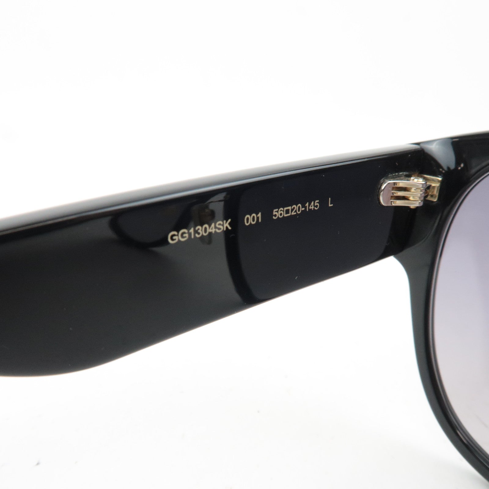 GUCCI Sunglasses GG1304SK 001 56□20-145 L Black Brown