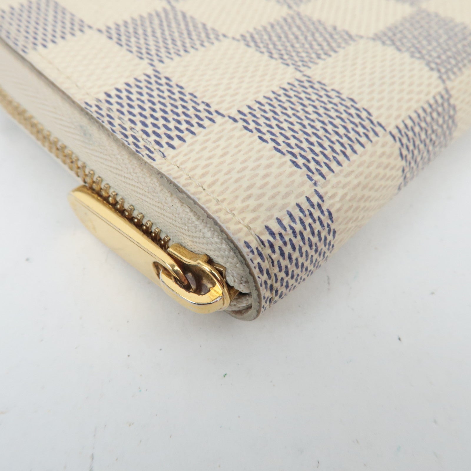 Louis Vuitton Damier Azur Zippy Coin Purse N63069