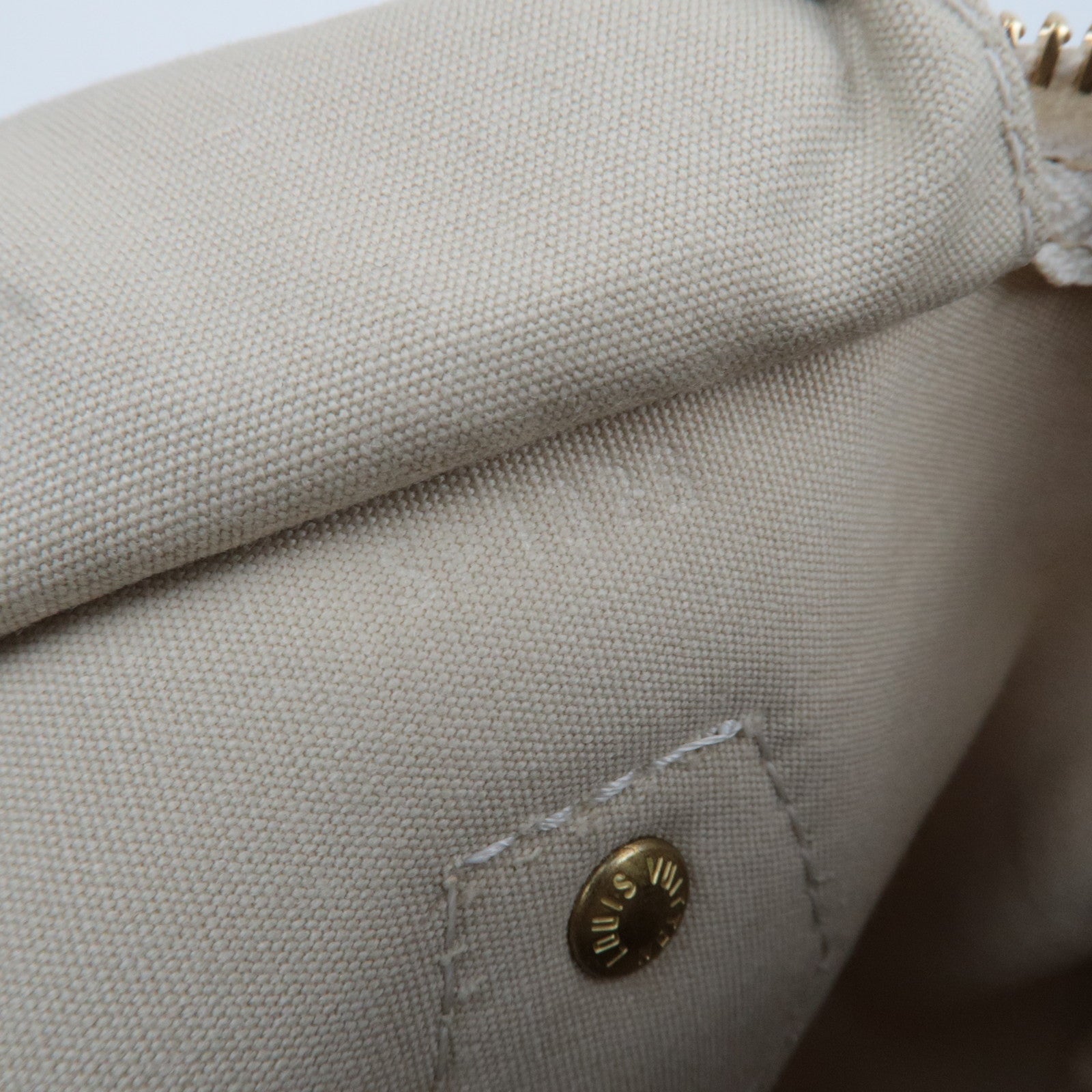 Louis Vuitton Monogram Mini Lin Speedy 30 Handbag Dunne M95319