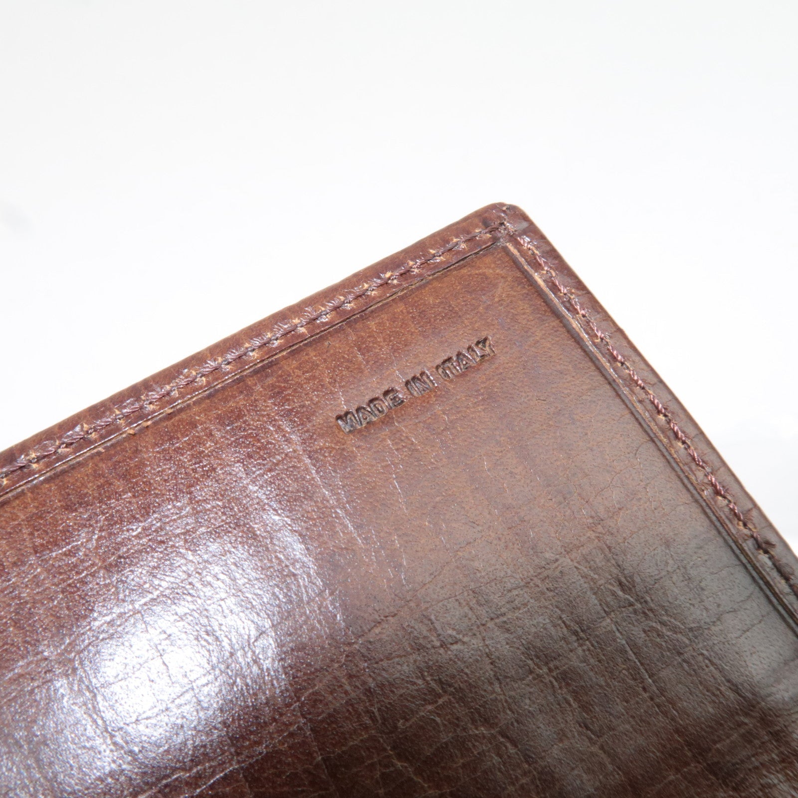 FENDI Zucchino Canvas Leather Long Wallet Khaki Brown 8M0021