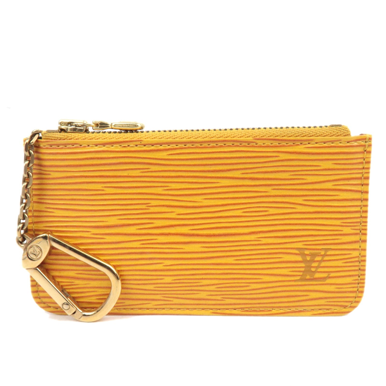 Louis Vuitton Epi Pochette Cles Coin Case Tassili Yellow M6380986681