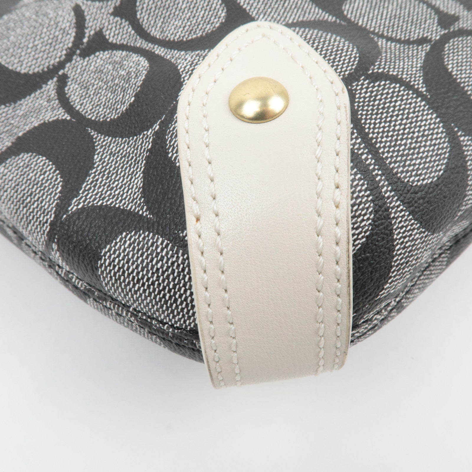 COACH Signature PVC Leather Shoulder Bag 13193 *Dust bag