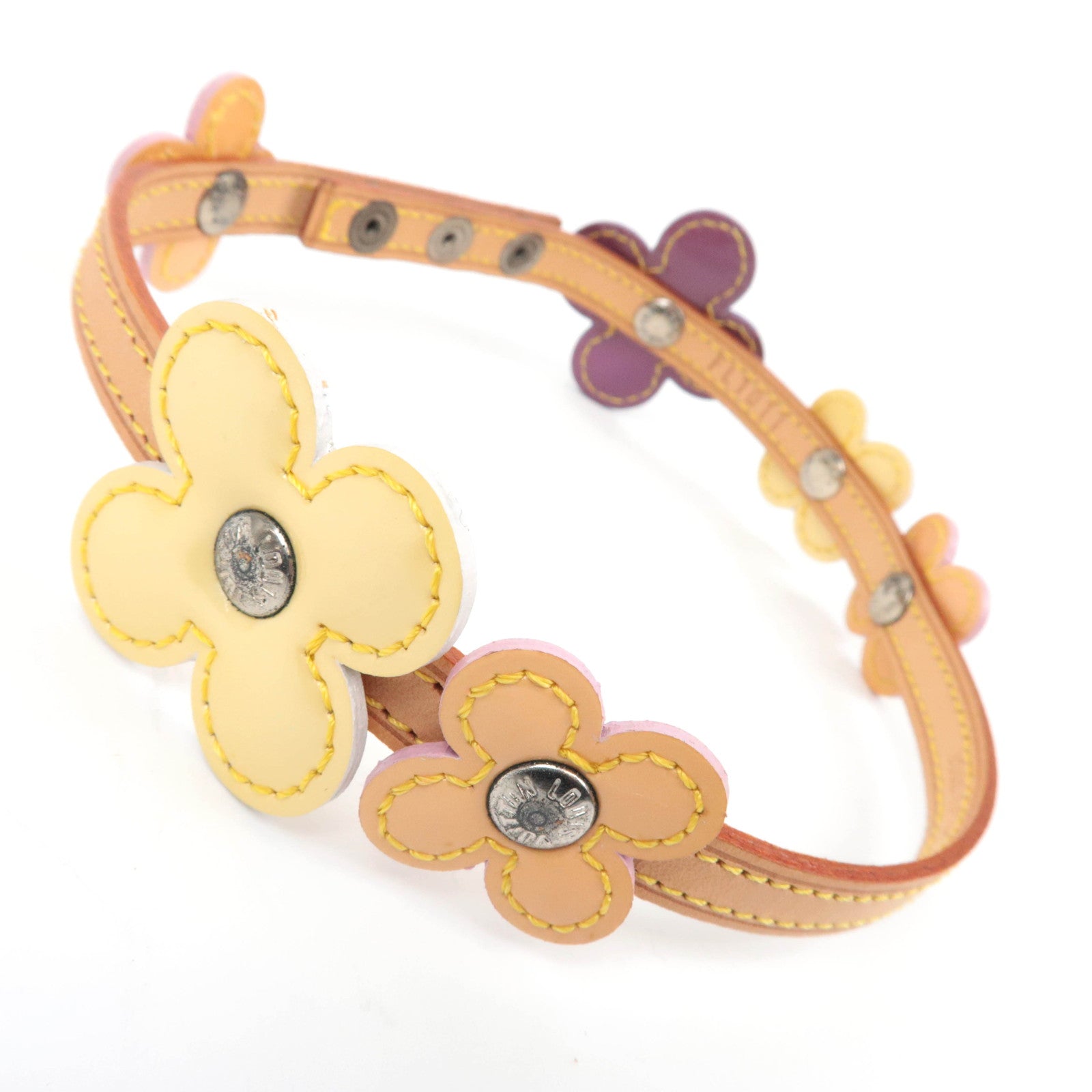 Louis Vuitton Monogram Vernis Flower Choker M92252