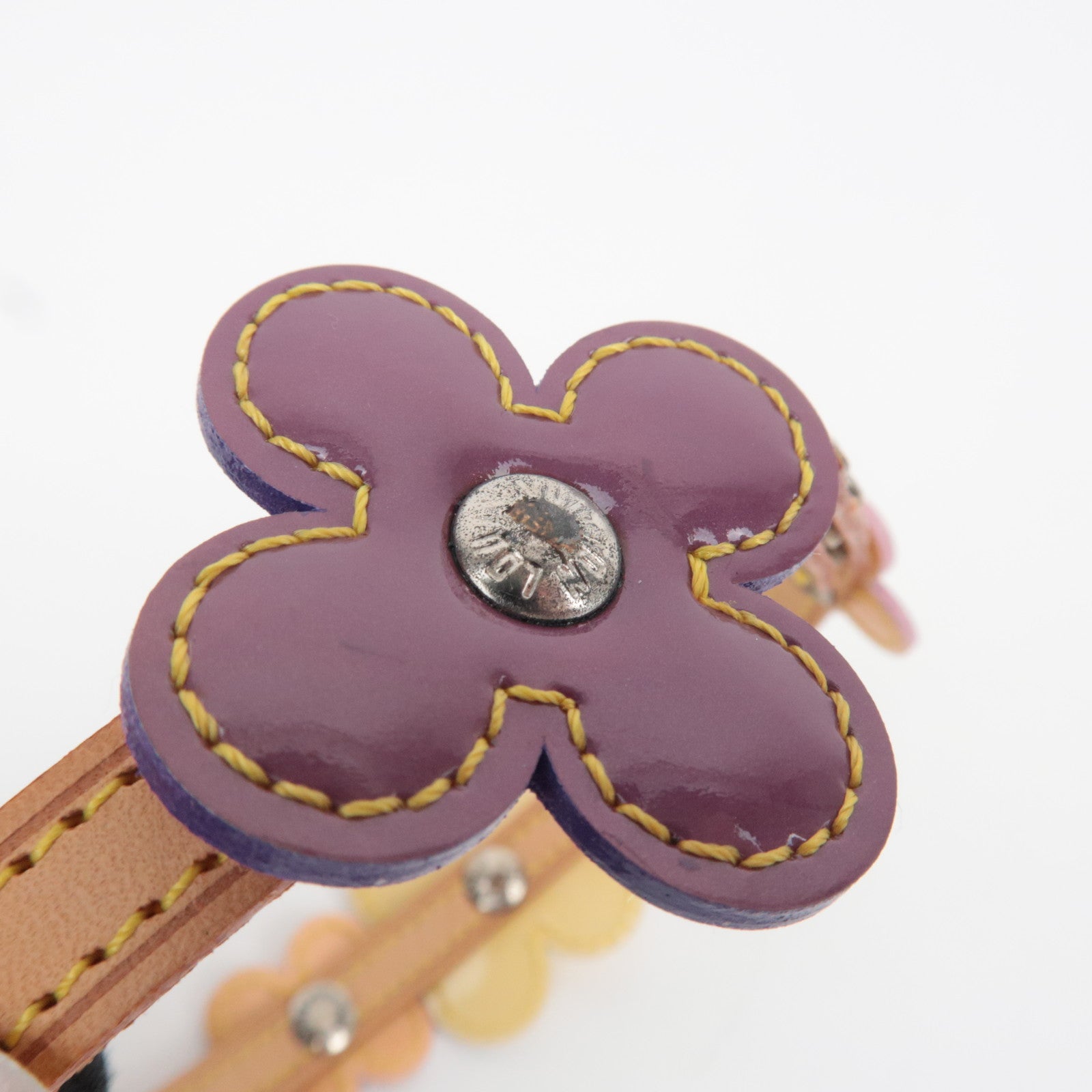 Louis Vuitton Monogram Vernis Flower Choker M92252