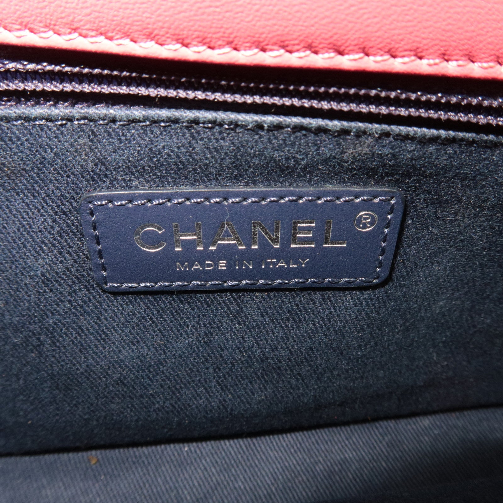 CHANEL Matelasse Calf Leather Chain Shoulder Bag Pink Silver HDW AS1315