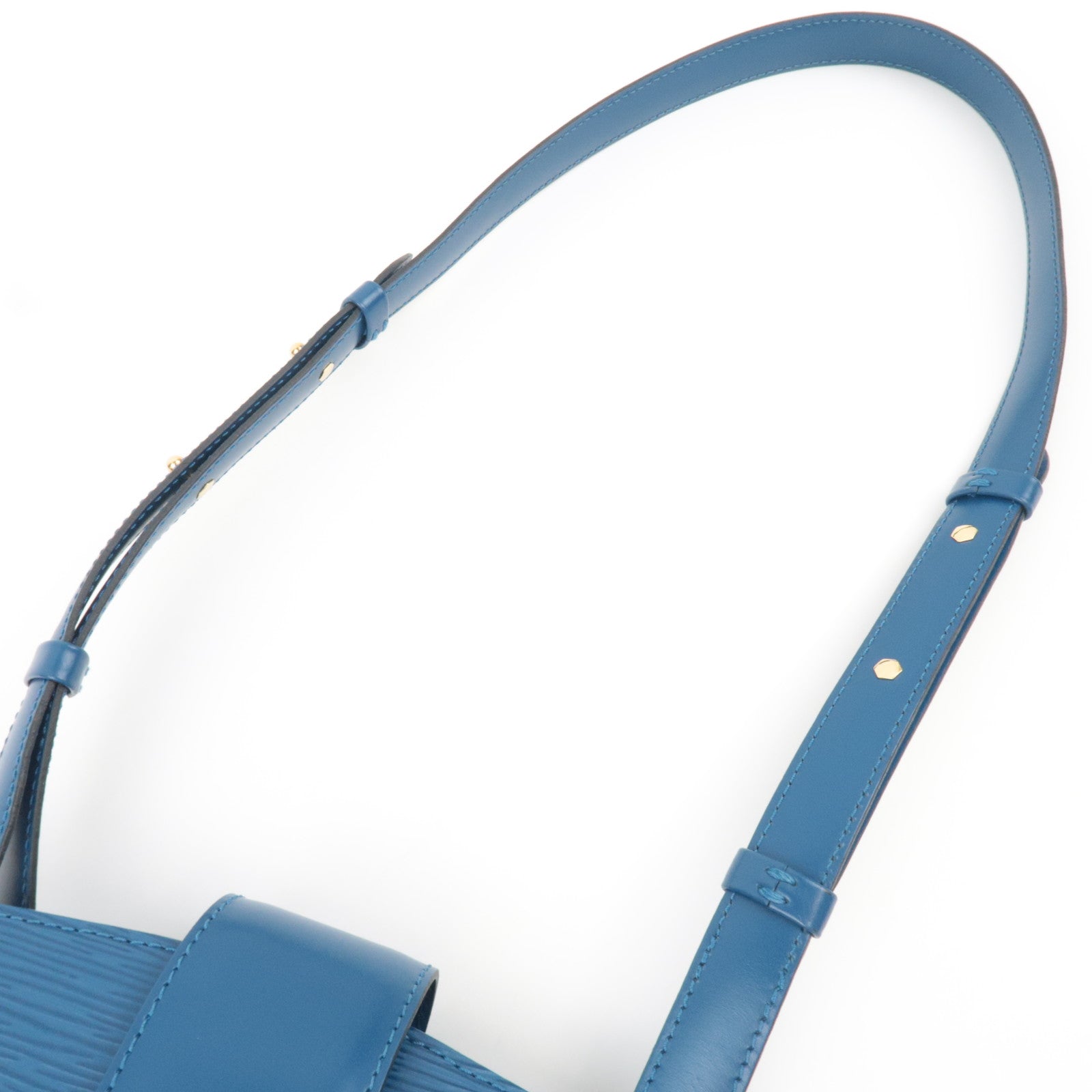 Louis Vuitton Epi Cluny Shoulder Bag Toledo Blue M52255