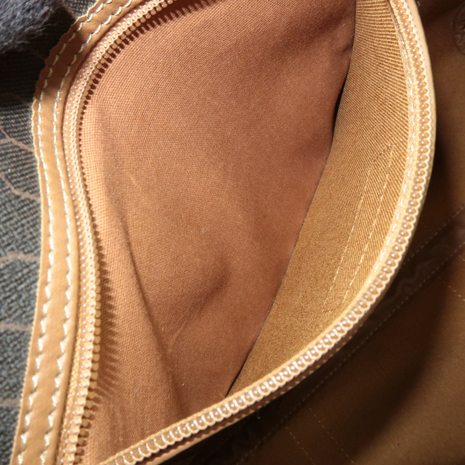 Christian Dior Honeycomb PVC Leather Boston Bag Black Brown