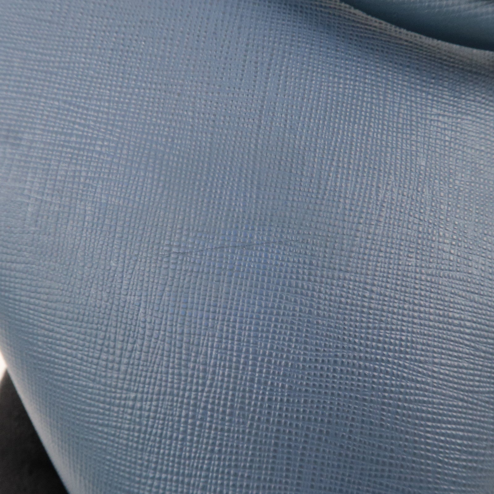 PRADA Saffiano Leather Handbag Blue