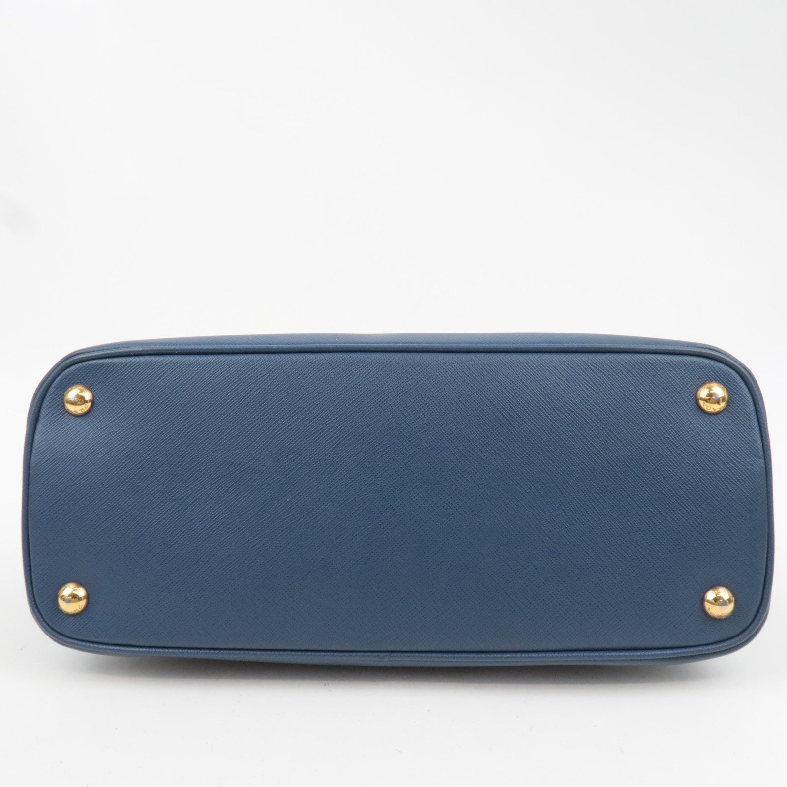 PRADA Saffiano Leather Handbag Blue