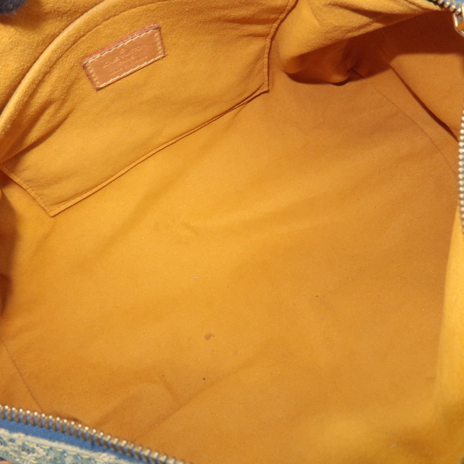 Louis Vuitton Monogram Denim Neo Speedy Handbag Blue M95019