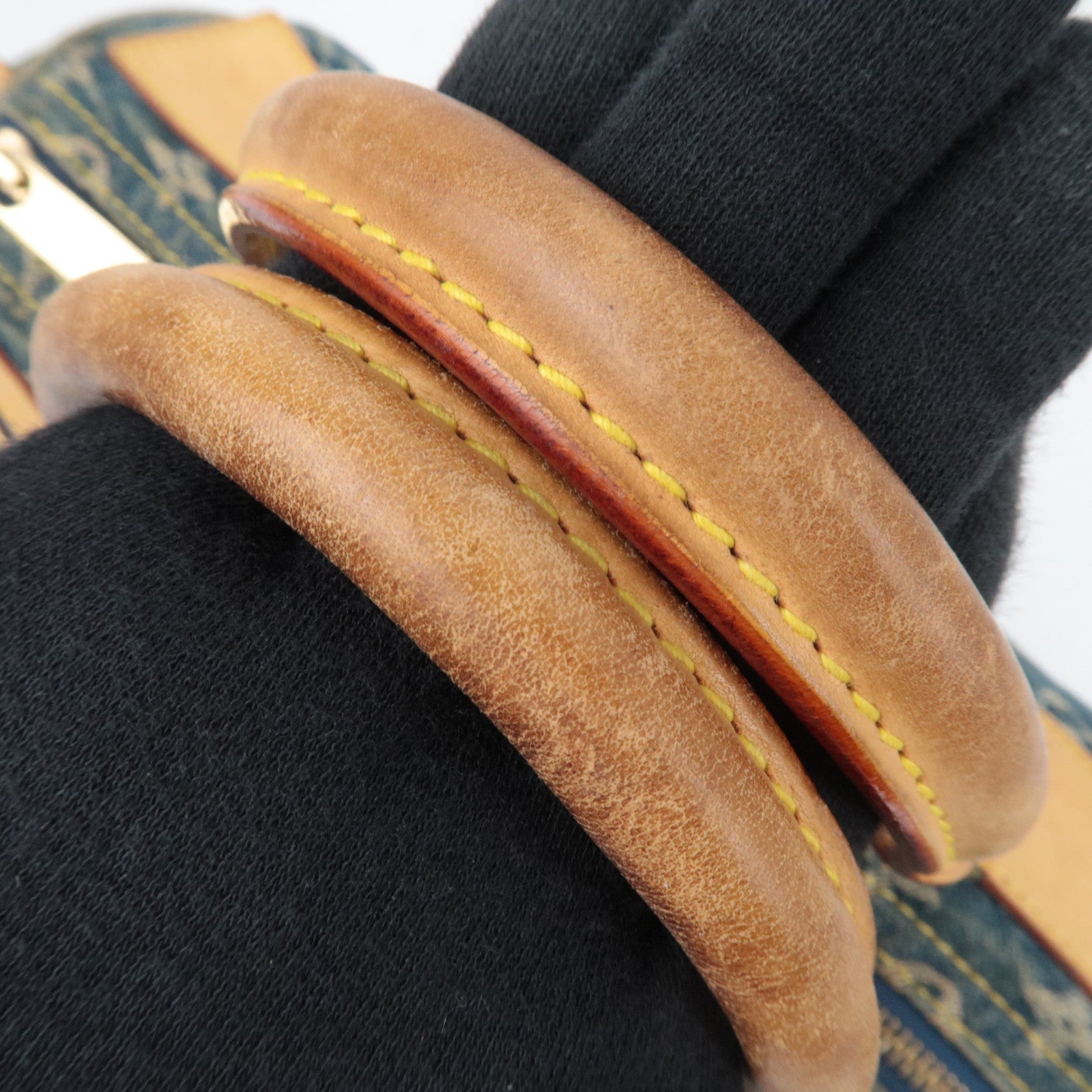 Louis Vuitton Monogram Denim Neo Speedy Handbag Blue M95019