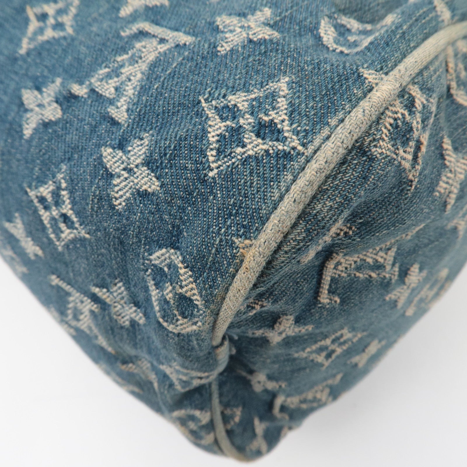 Louis Vuitton Monogram Denim Neo Speedy Handbag Blue M95019