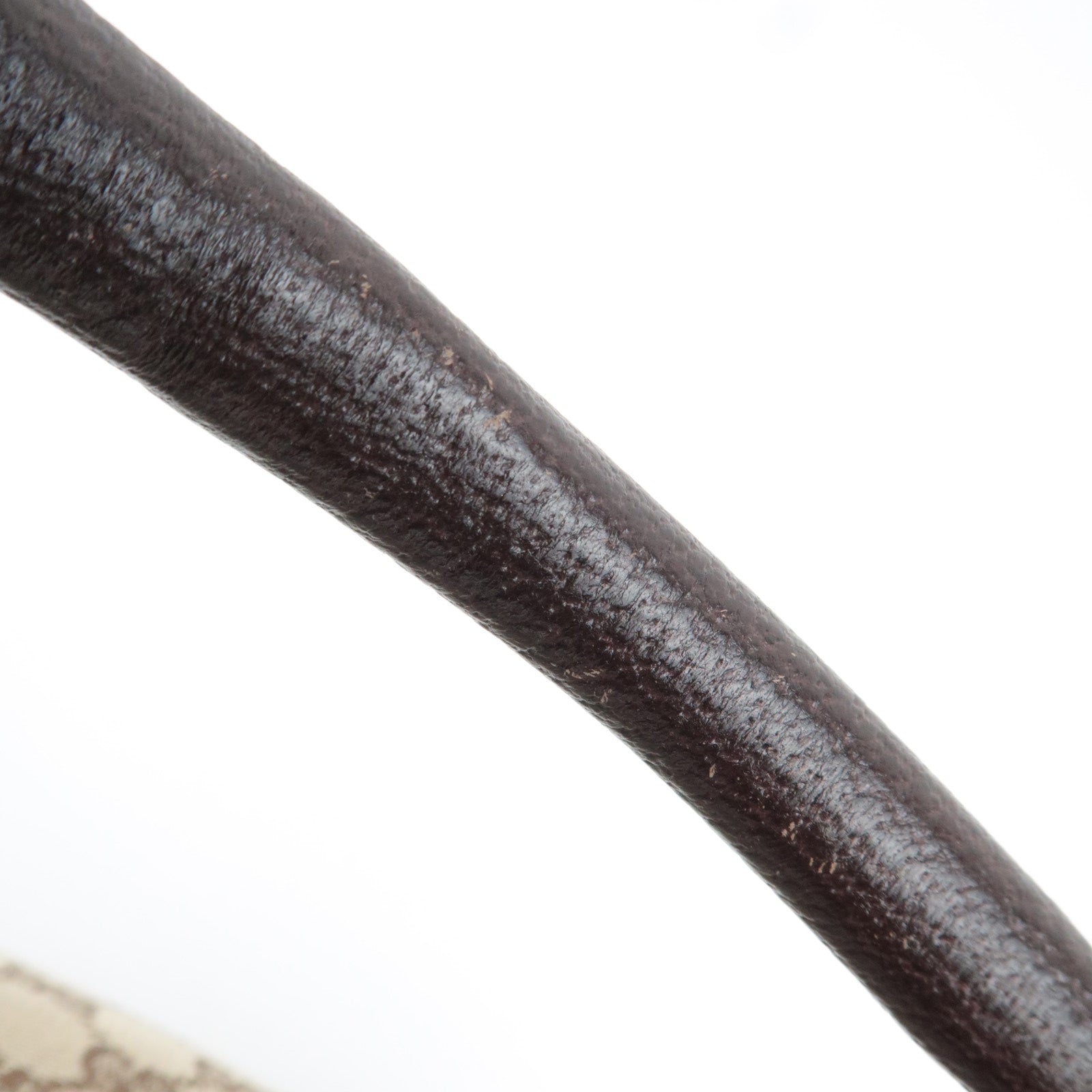 GUCCI GG Canvas Hobo Shoulder Bag Beige 115002