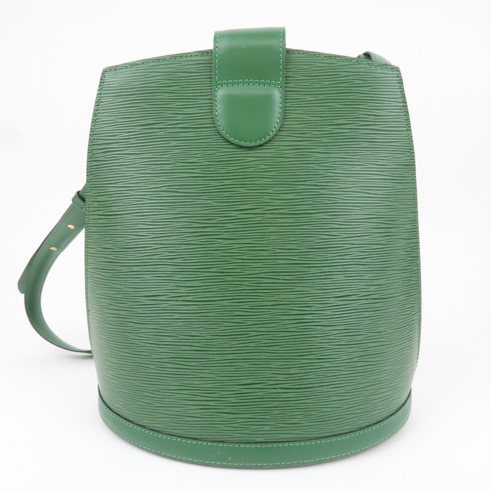 Louis Vuitton Epi Cluny Shoulder Bag Borneo Green M52254