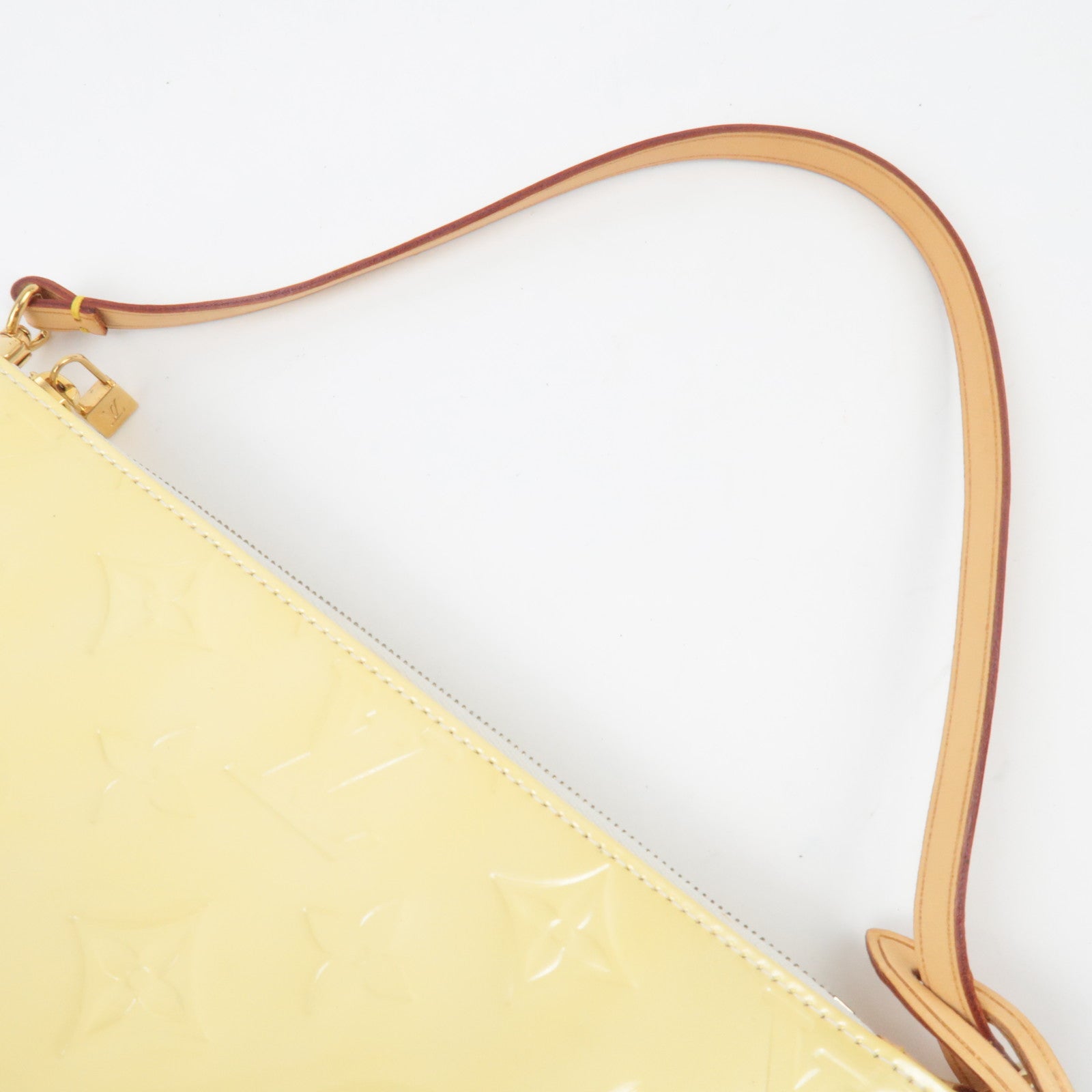 Louis Vuitton Monogram Vernis Lexington Handbag Perle M91345