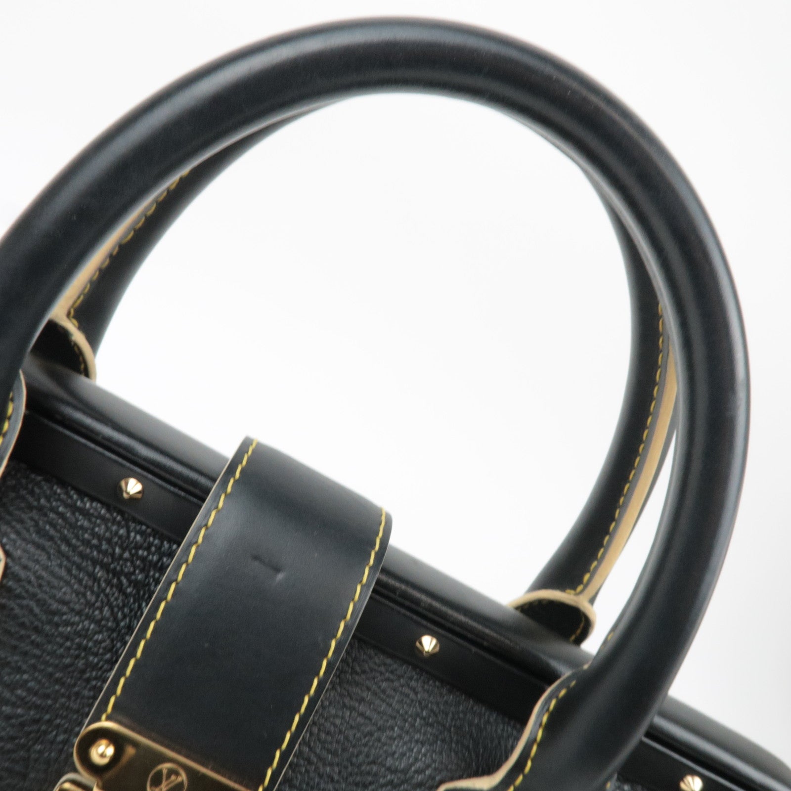Louis Vuitton Suhali Angenieux PM Handbag Noir M91805