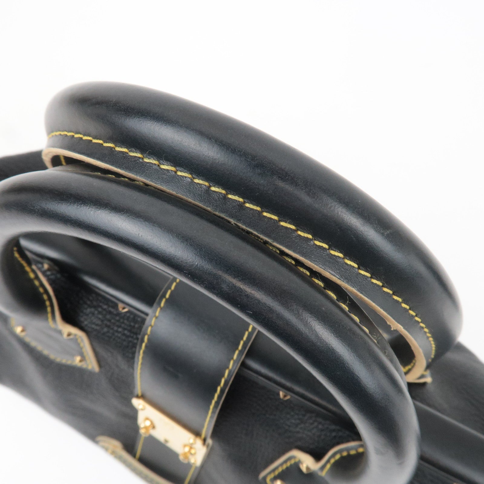 Louis Vuitton Suhali Angenieux PM Handbag Noir M91805