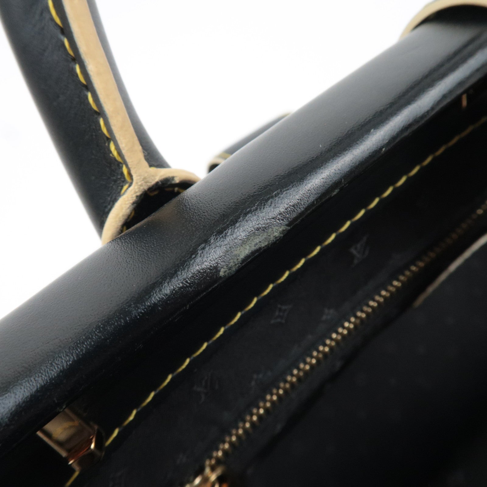 Louis Vuitton Suhali Angenieux PM Handbag Noir M91805