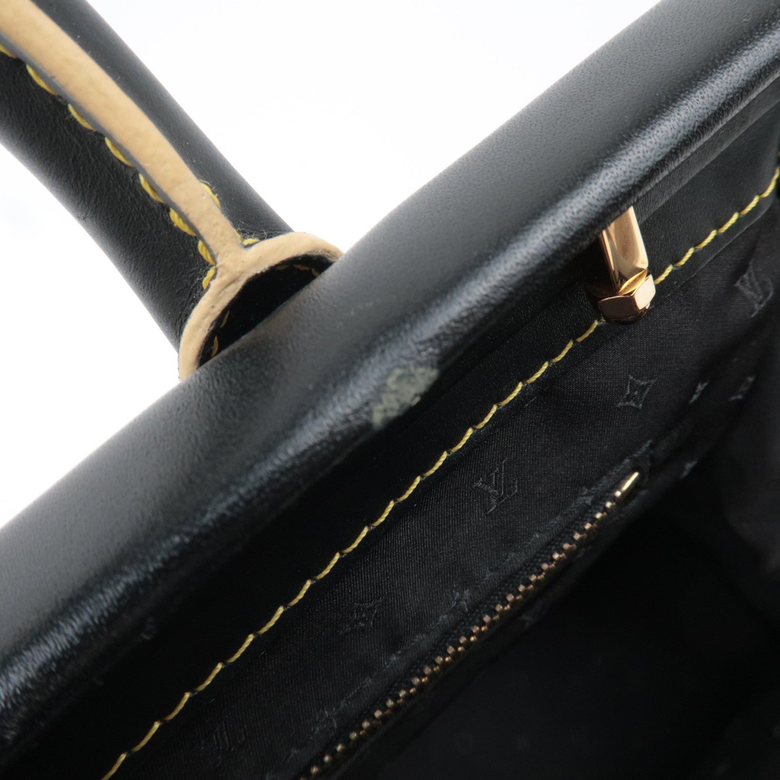 Louis Vuitton Suhali Angenieux PM Handbag Noir M91805