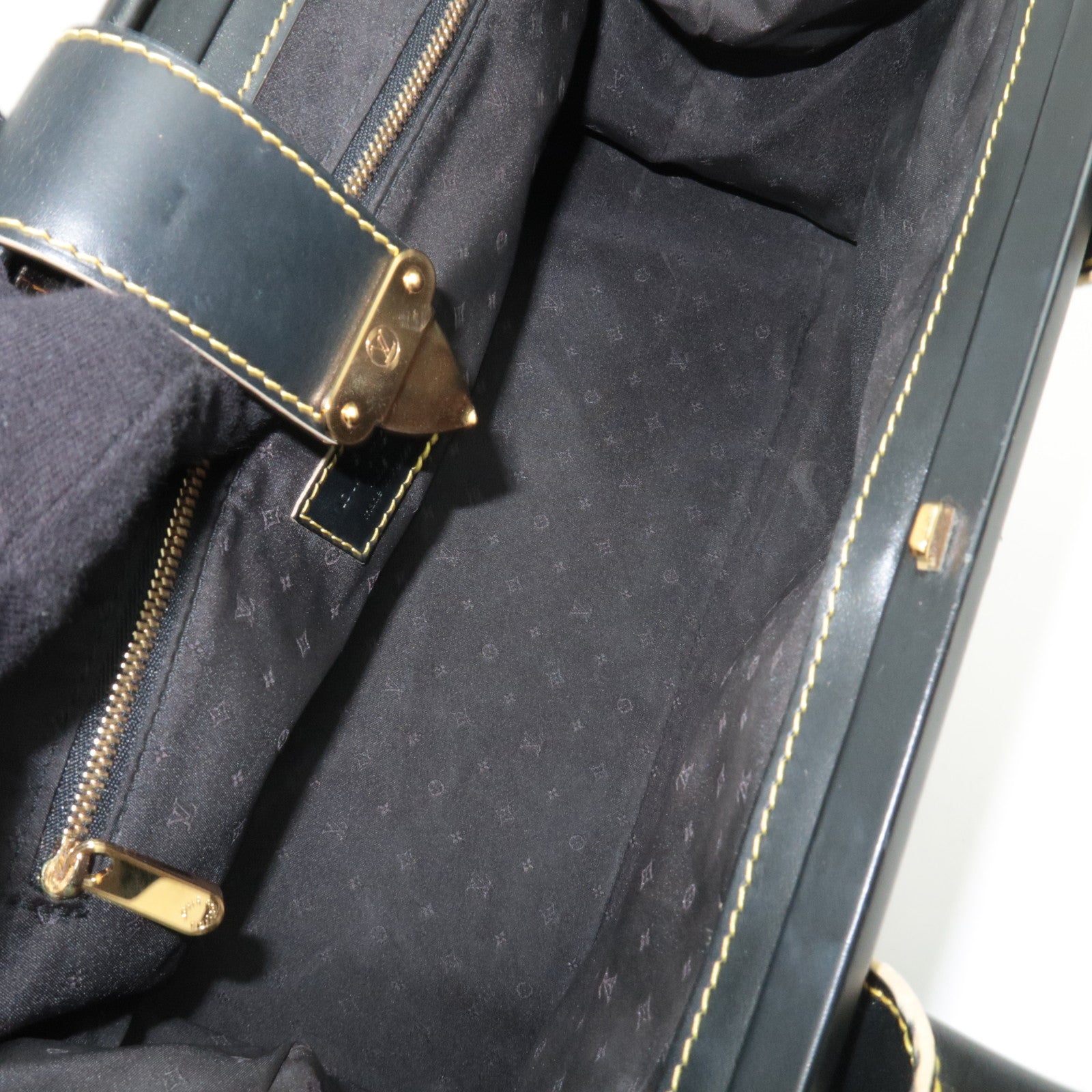 Louis Vuitton Suhali Angenieux PM Handbag Noir M91805