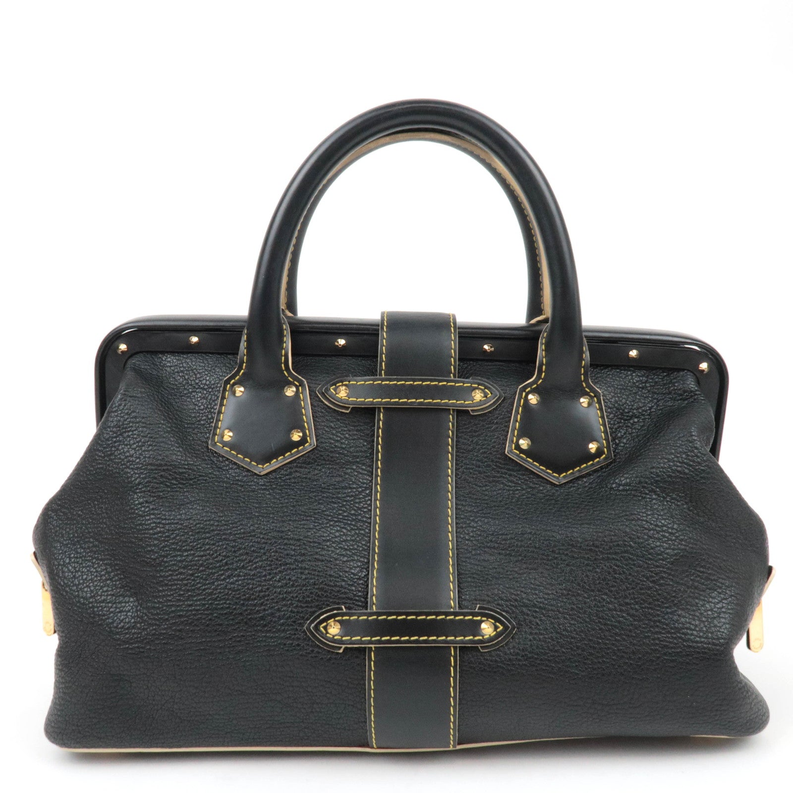 Louis Vuitton Suhali Angenieux PM Handbag Noir M91805