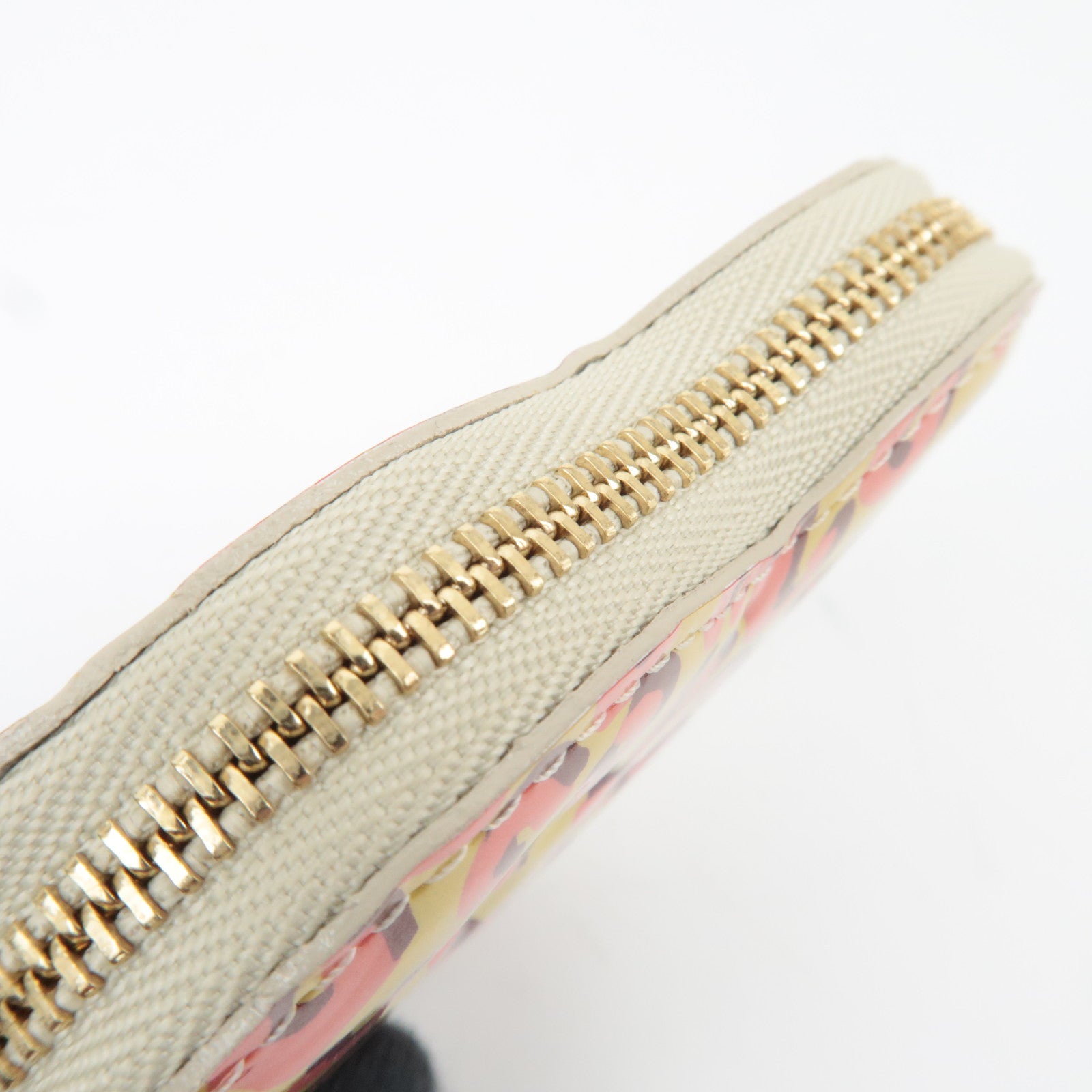 Louis Vuitton Monogram Vernis Leopard Porte Monnaie Coeur Coin Case Broncorail M91473