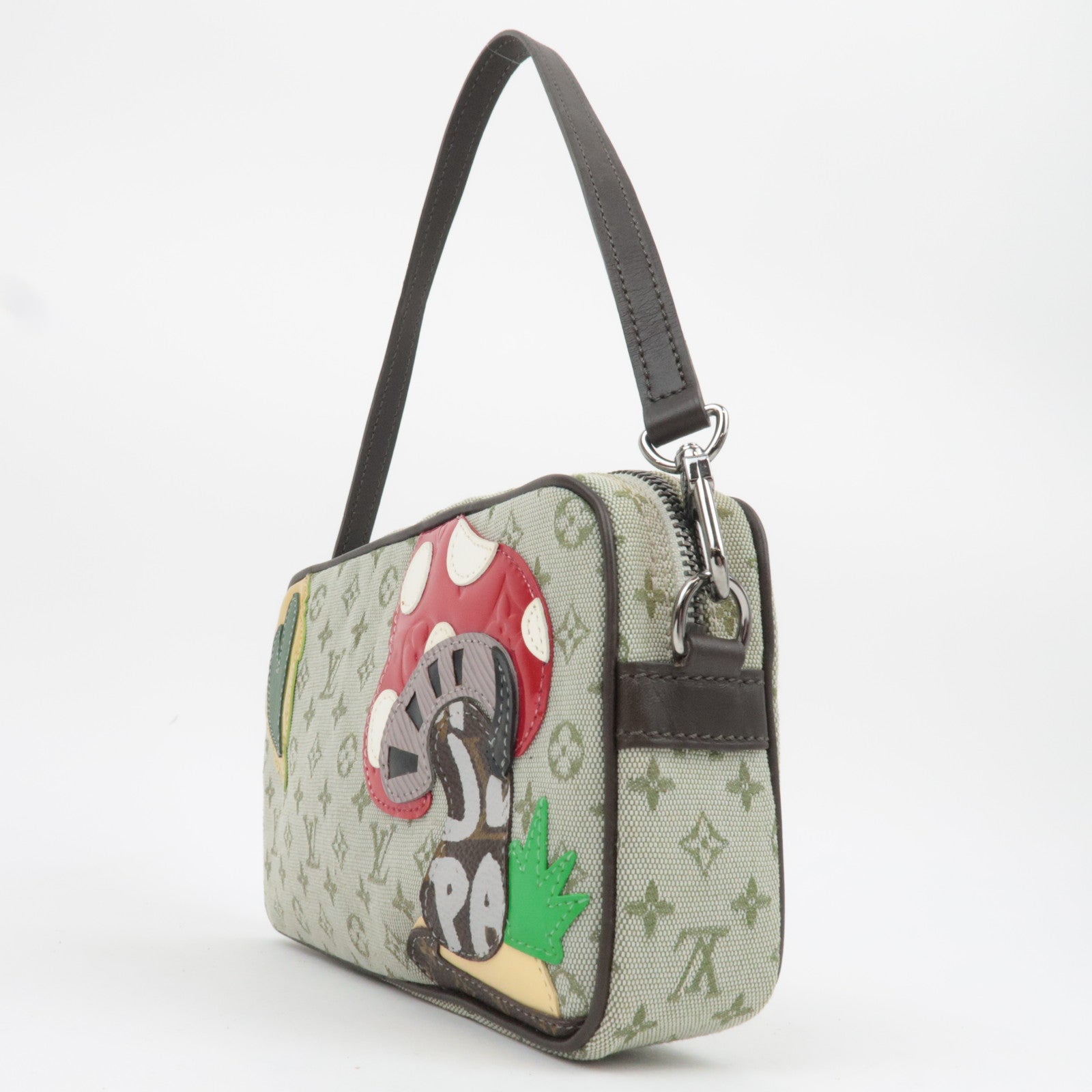 Louis Vuitton Monogram Mini Conte De Fee Pochette Fairytale Shoulder Bag Khaki M92274
