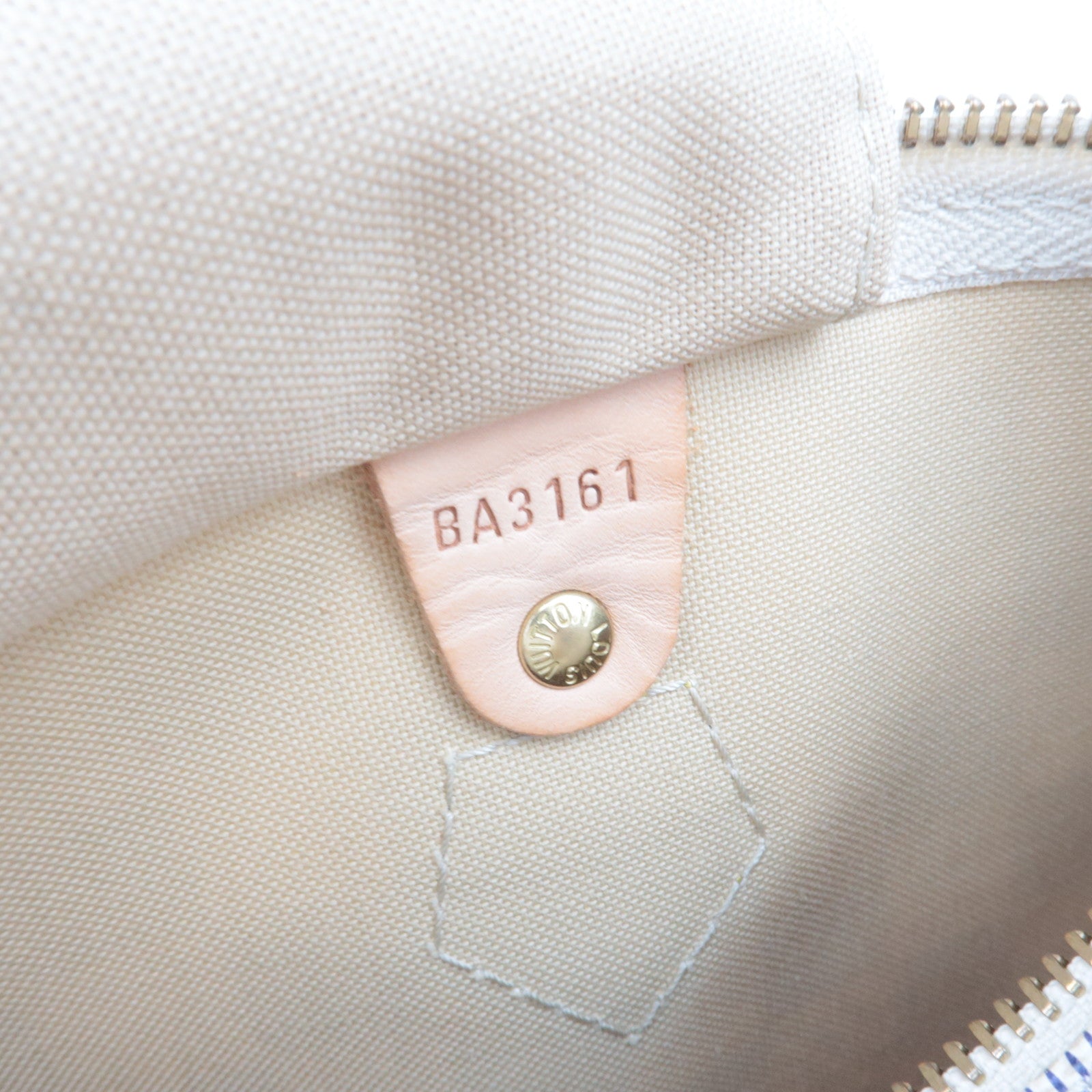 Louis Vuitton Damier Azur Speedy 30 Handbag N41533