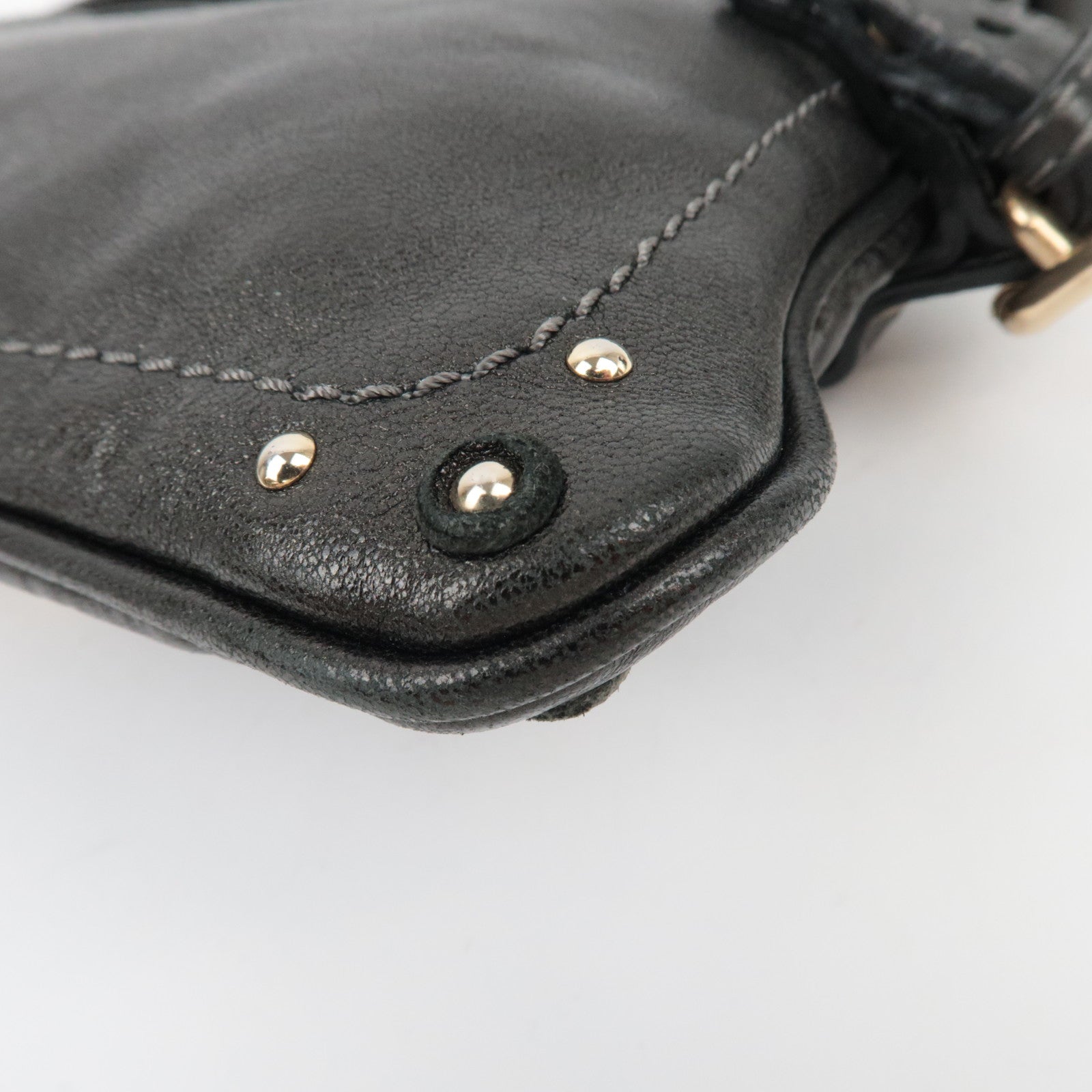 Chloe Capsule Paddington Small Leather Shoulder Bag Black