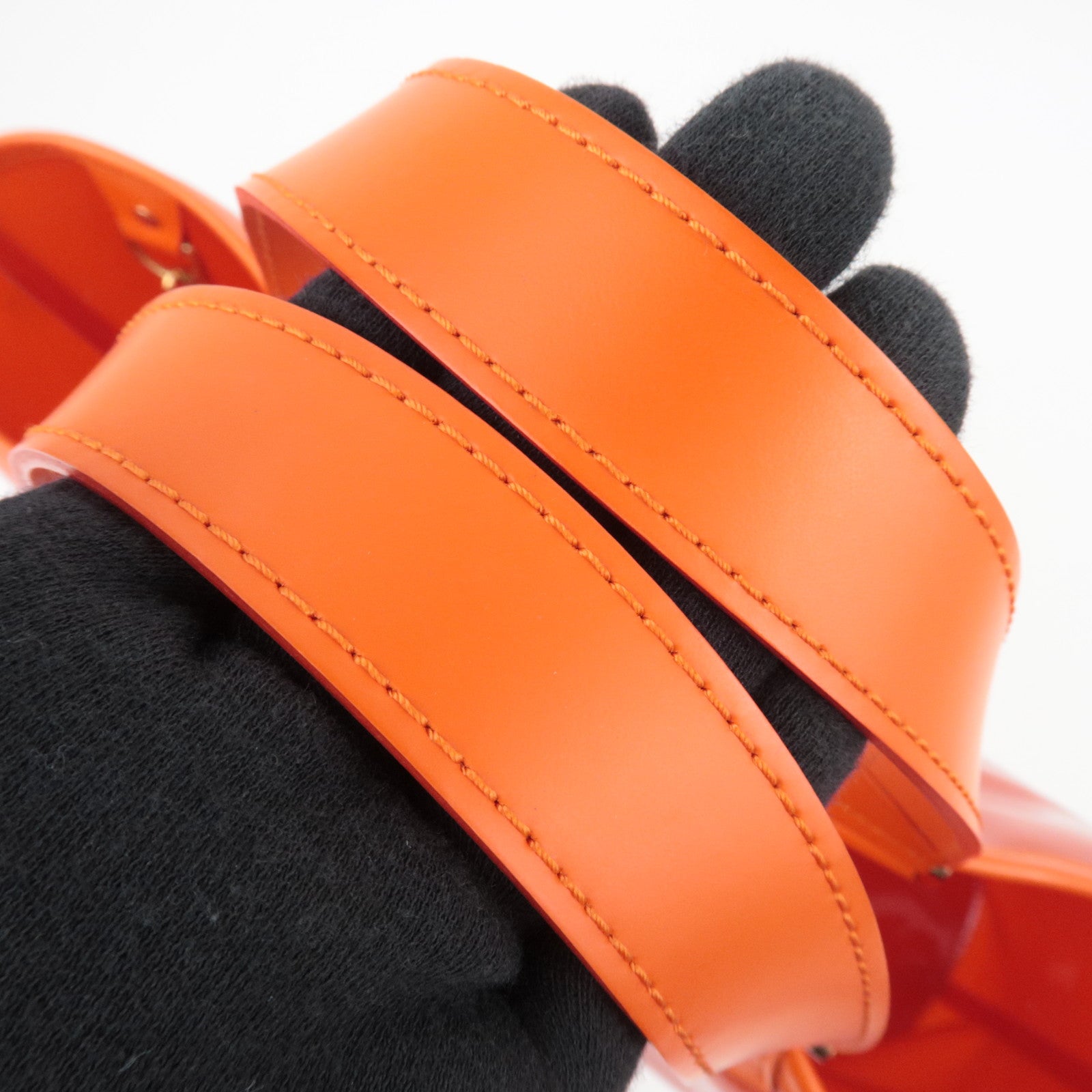 Louis Vuitton Epi Plage Lagoon Bay Tote Bag Vinyl Leather Orange M92264