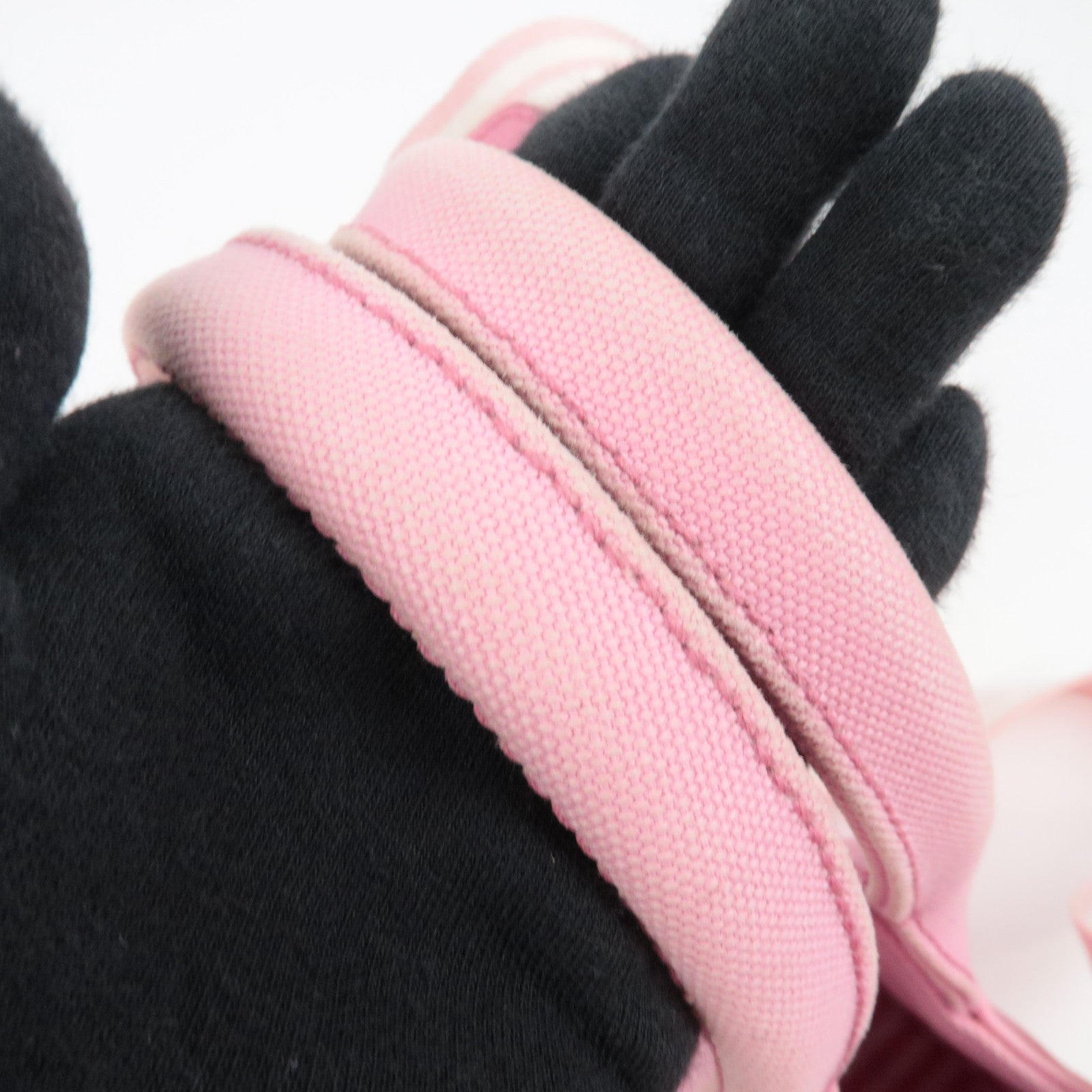 PRADA Canapa Mini Canvas 2Way Tote Bag Pink 1BG439